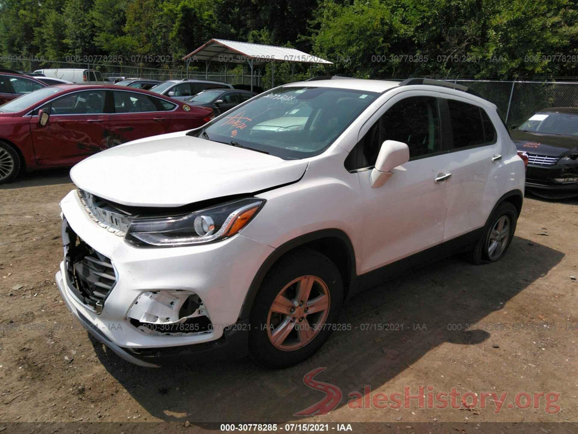 KL7CJPSBXHB105434 2017 CHEVROLET TRAX