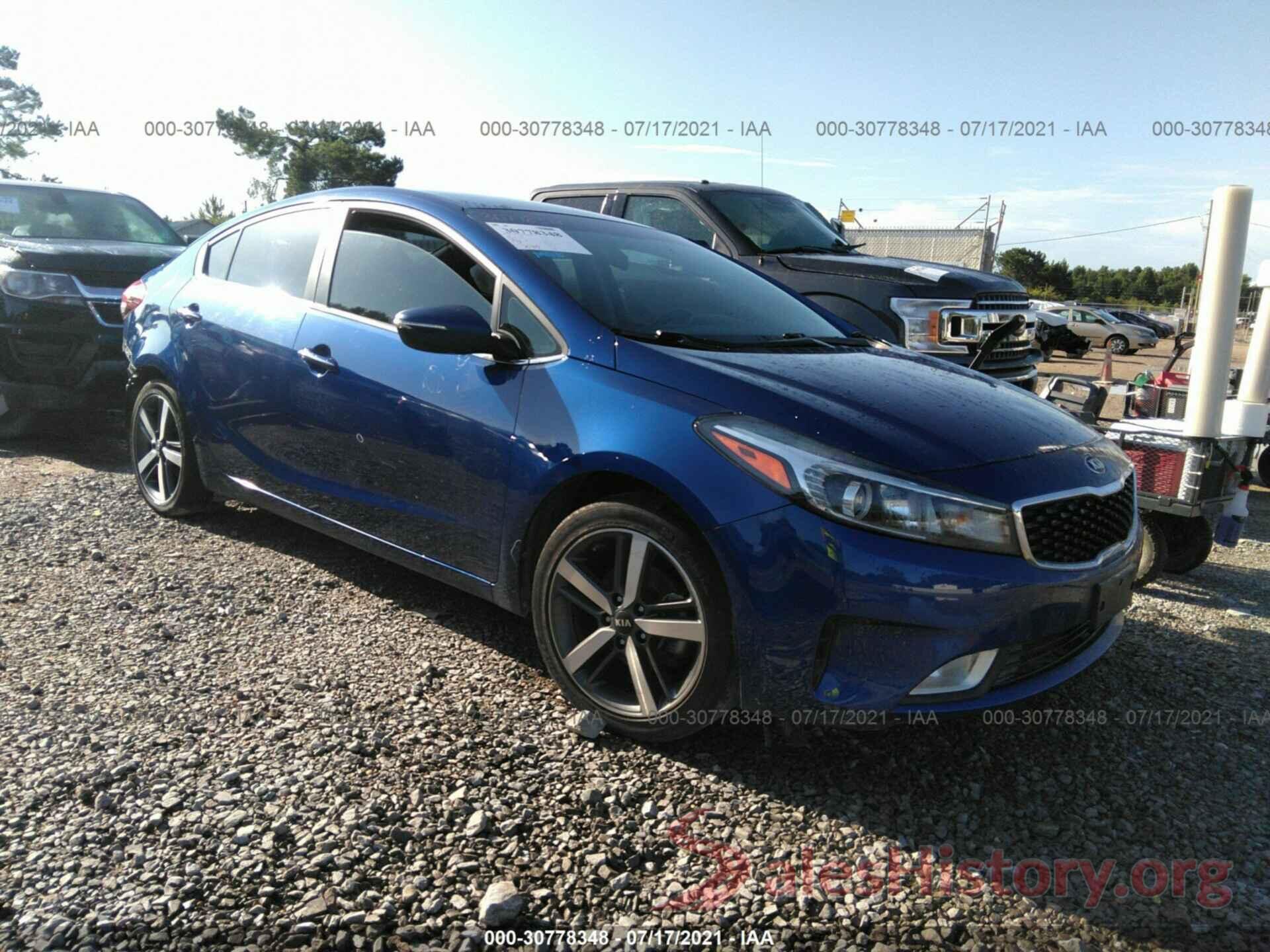 3KPFL4A83HE086839 2017 KIA FORTE