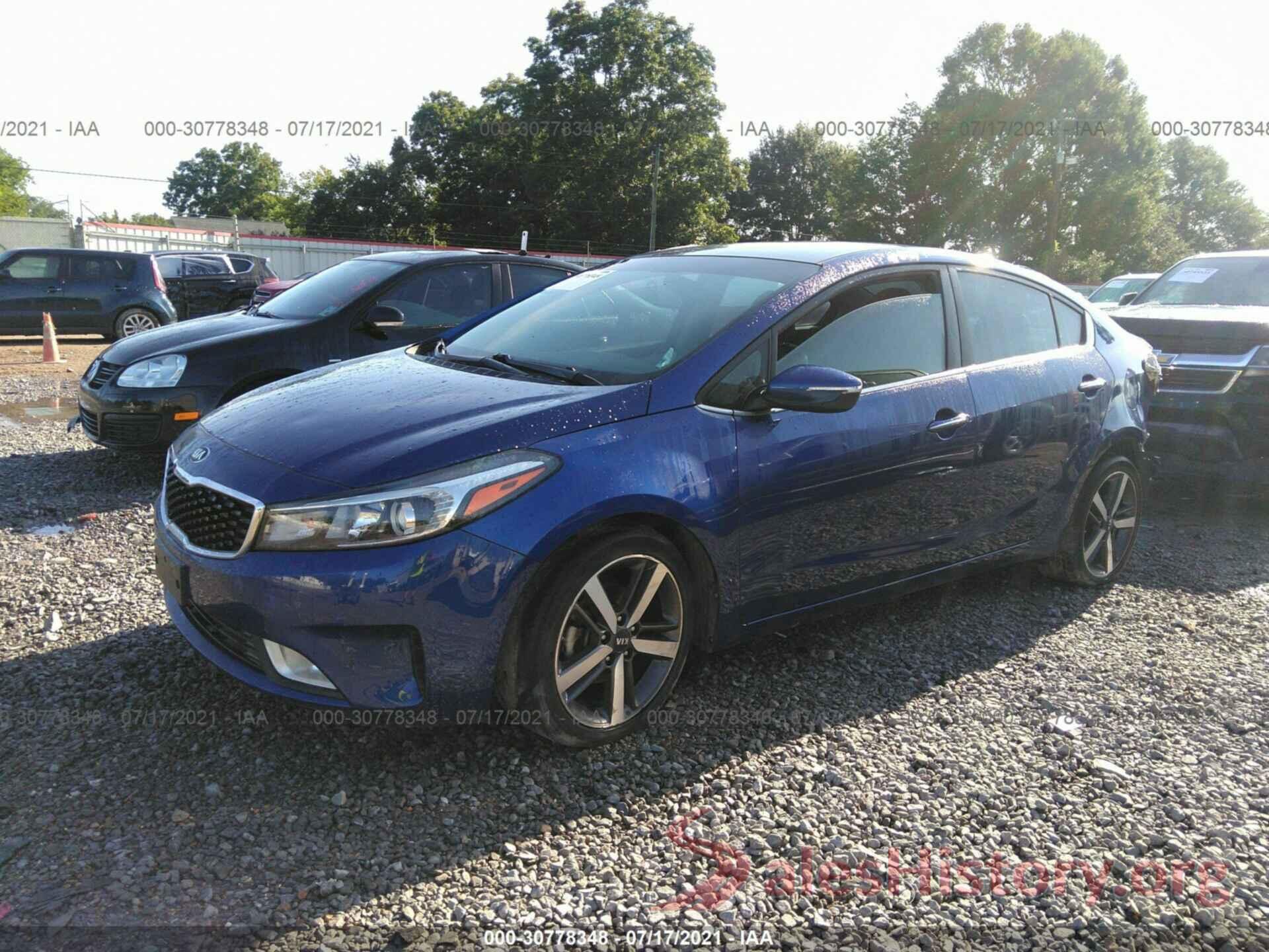 3KPFL4A83HE086839 2017 KIA FORTE