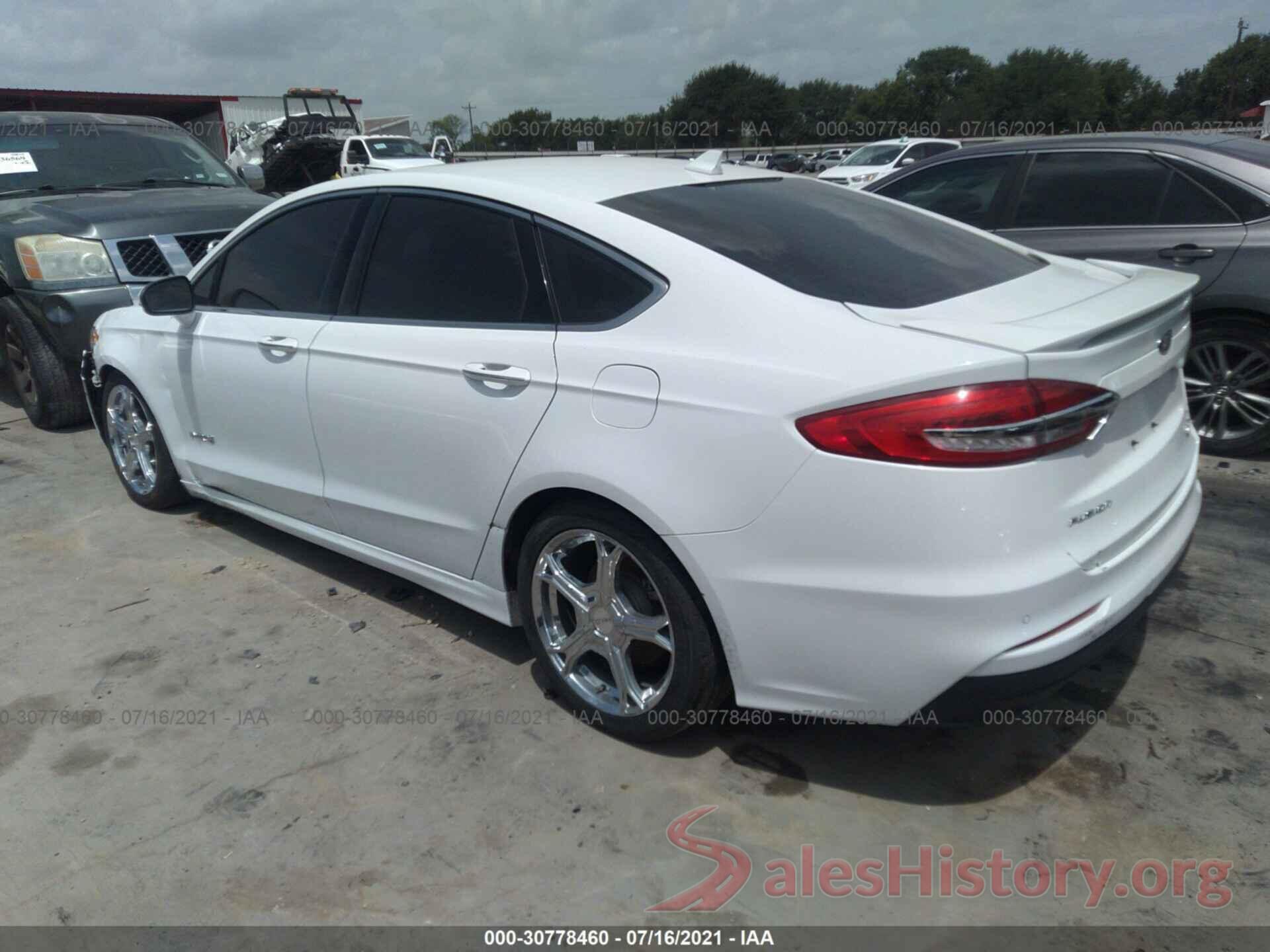 3FA6P0RU5KR118632 2019 FORD FUSION HYBRID