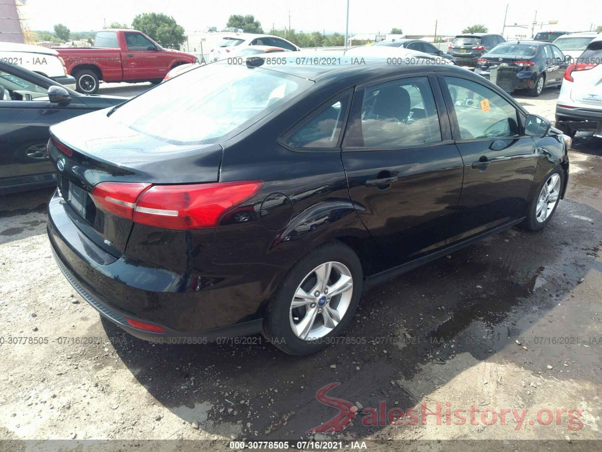 1FADP3F26GL364283 2016 FORD FOCUS