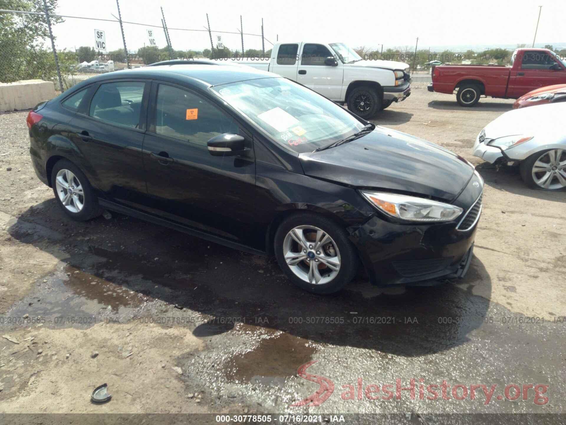 1FADP3F26GL364283 2016 FORD FOCUS