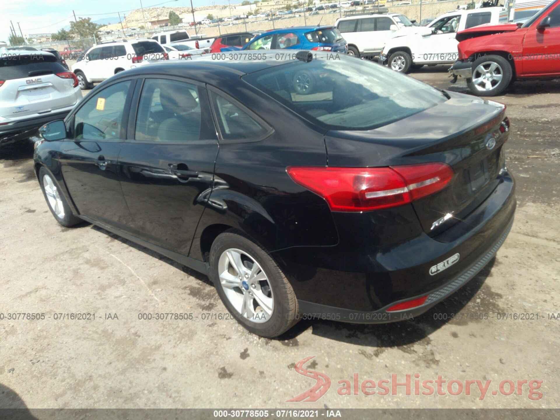 1FADP3F26GL364283 2016 FORD FOCUS