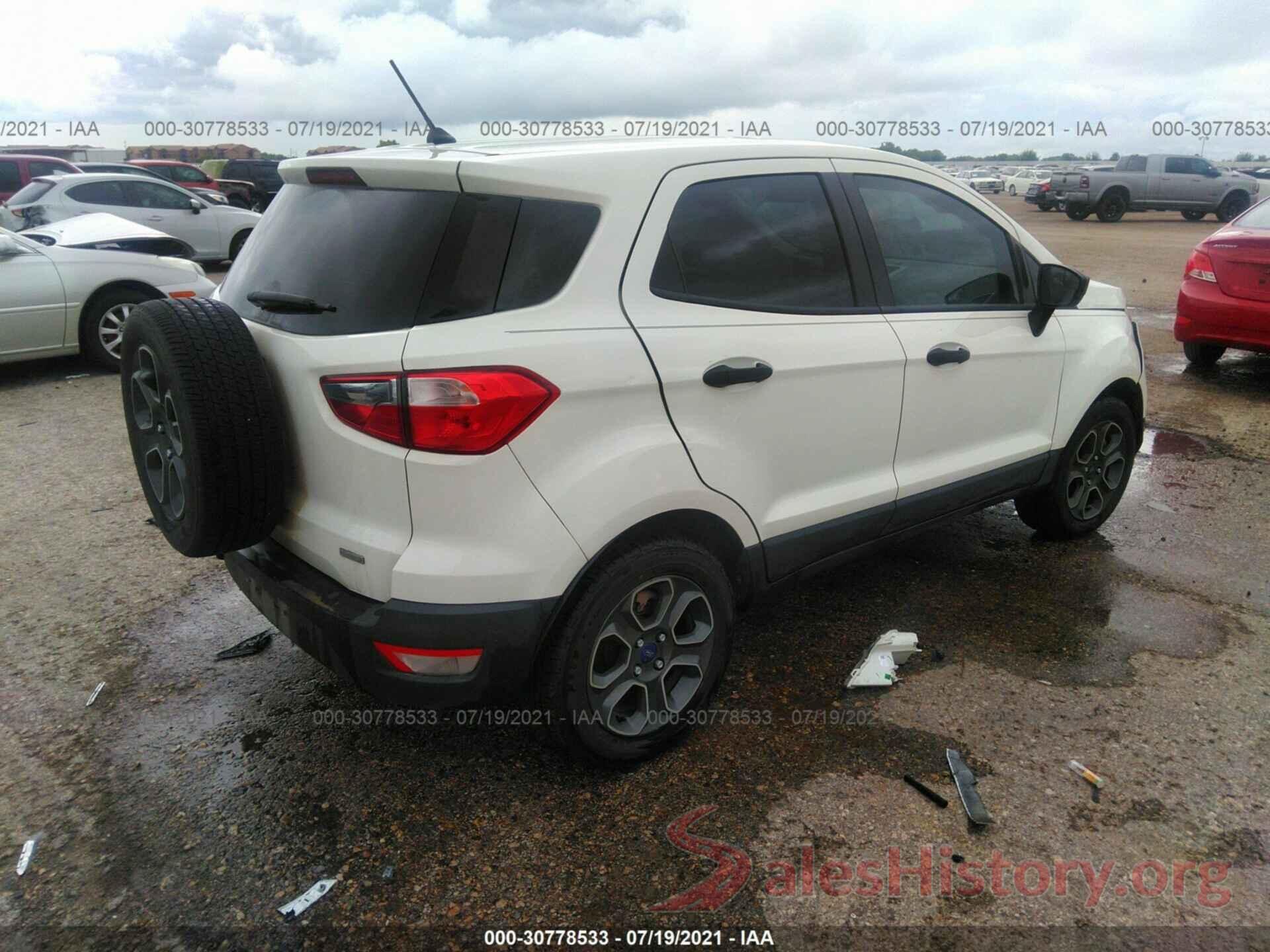 MAJ3P1RE4JC163544 2018 FORD ECOSPORT