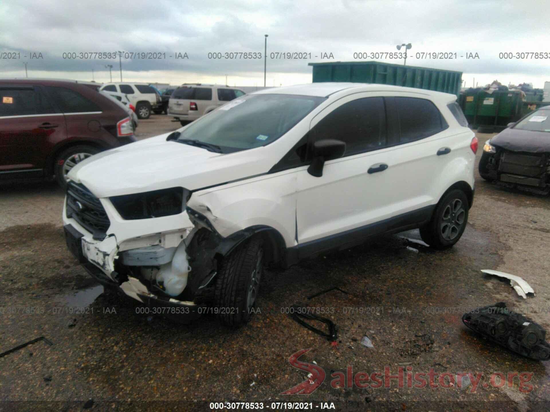 MAJ3P1RE4JC163544 2018 FORD ECOSPORT