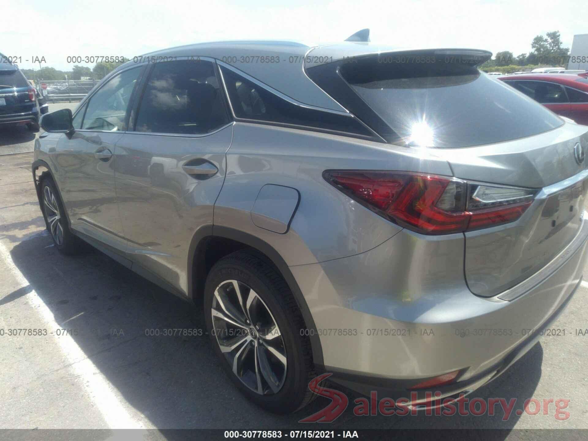 2T2HZMAA2LC167845 2020 LEXUS RX