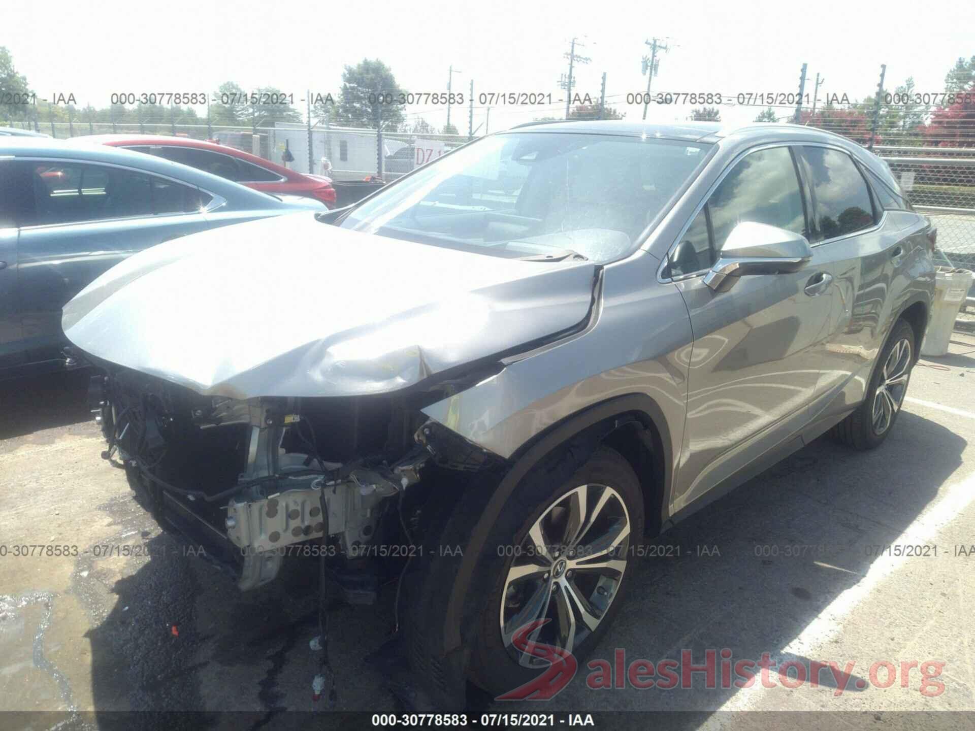 2T2HZMAA2LC167845 2020 LEXUS RX