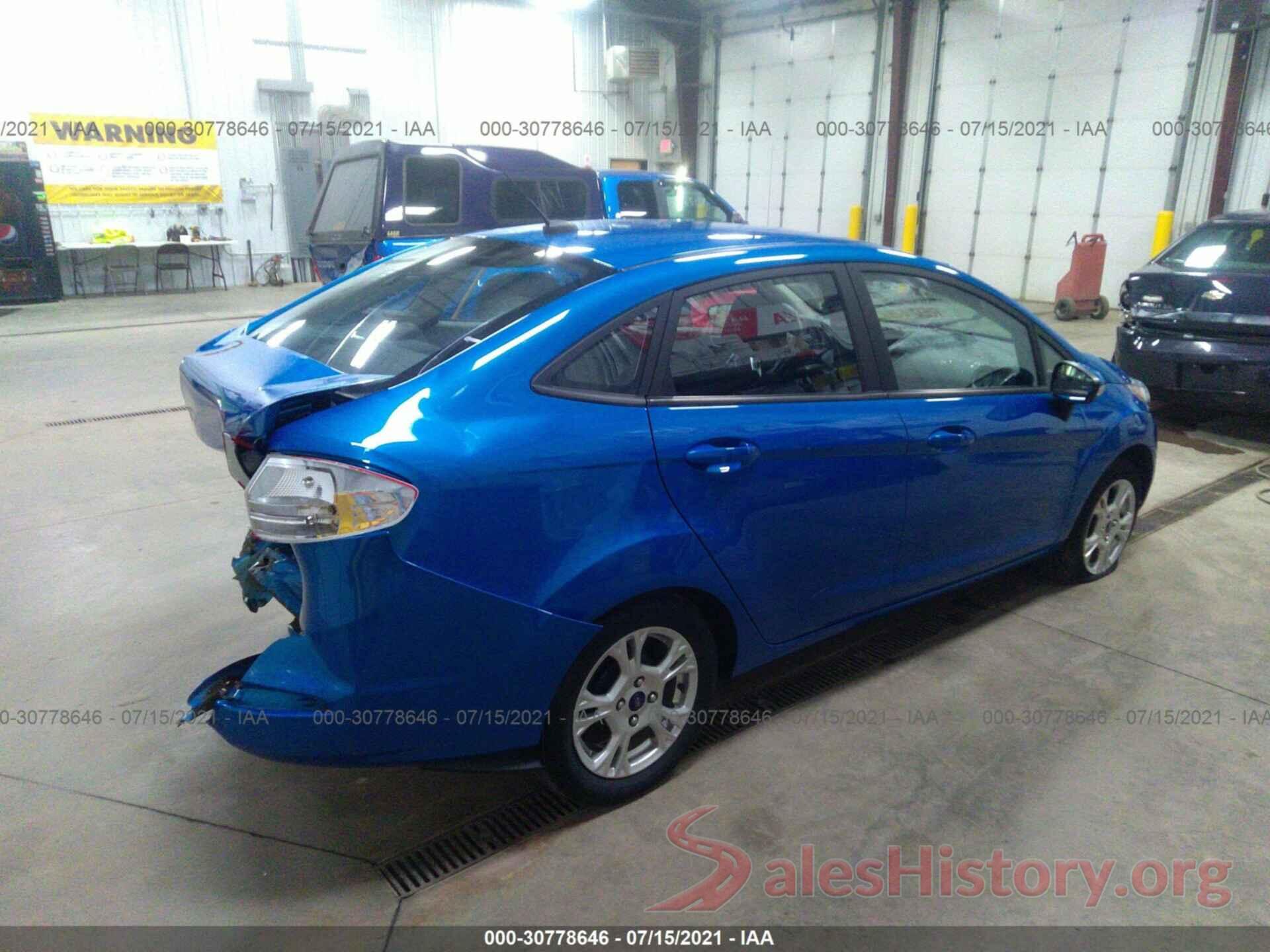 3FADP4BJXGM104969 2016 FORD FIESTA