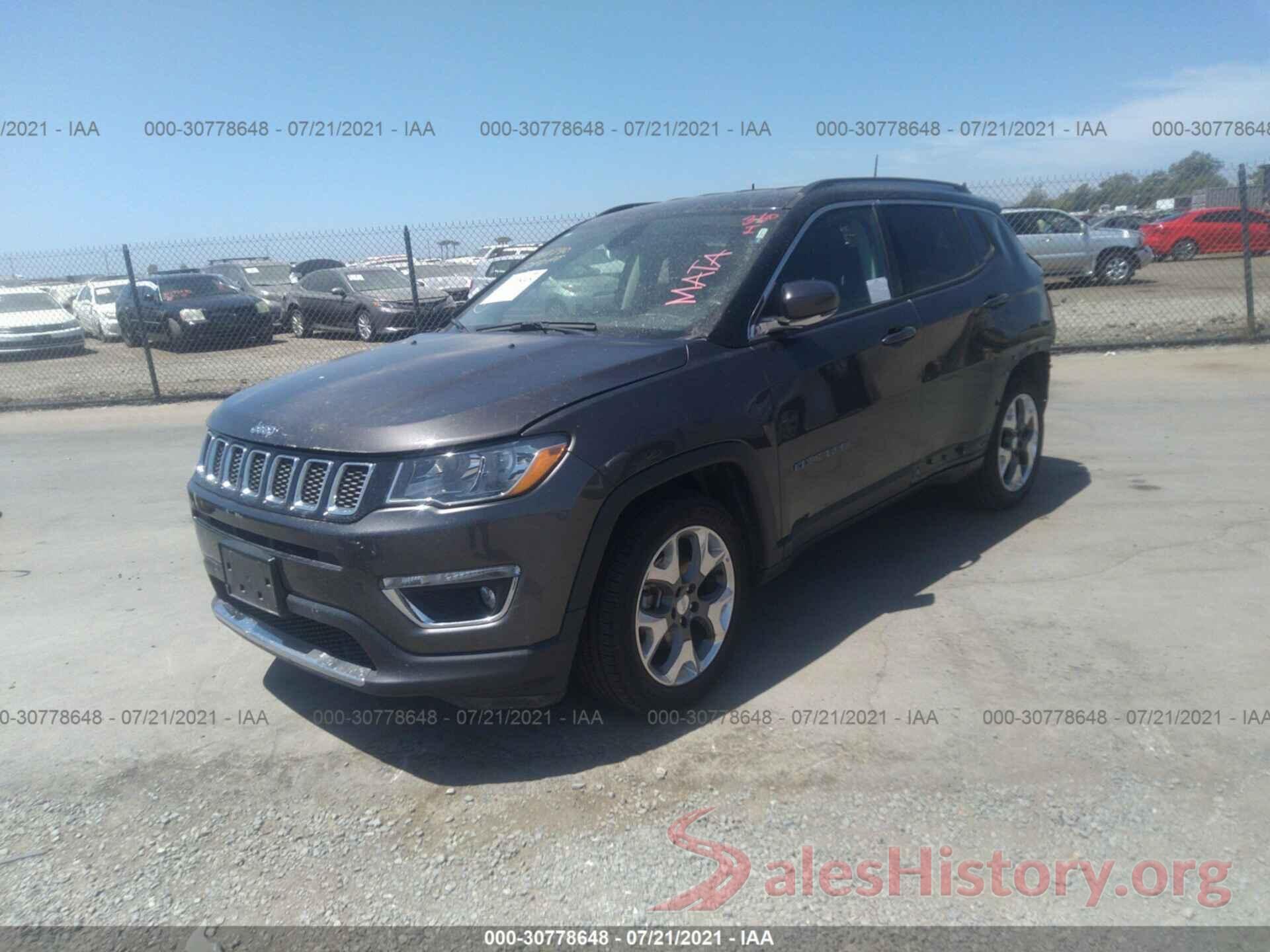 3C4NJCCB5KT749027 2019 JEEP COMPASS