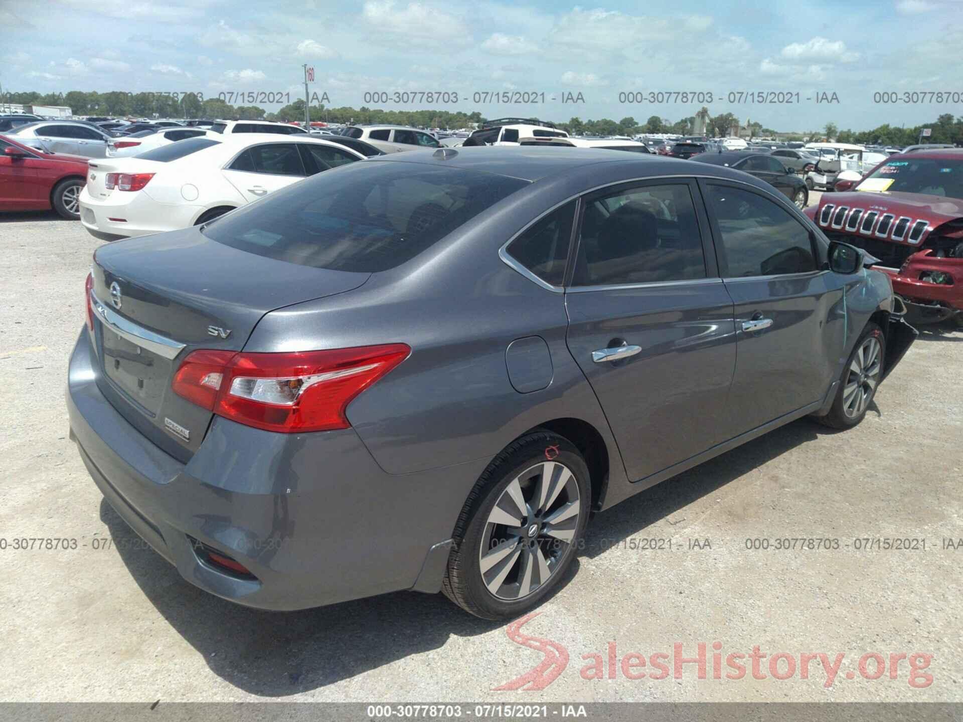 3N1AB7AP5KY447681 2019 NISSAN SENTRA