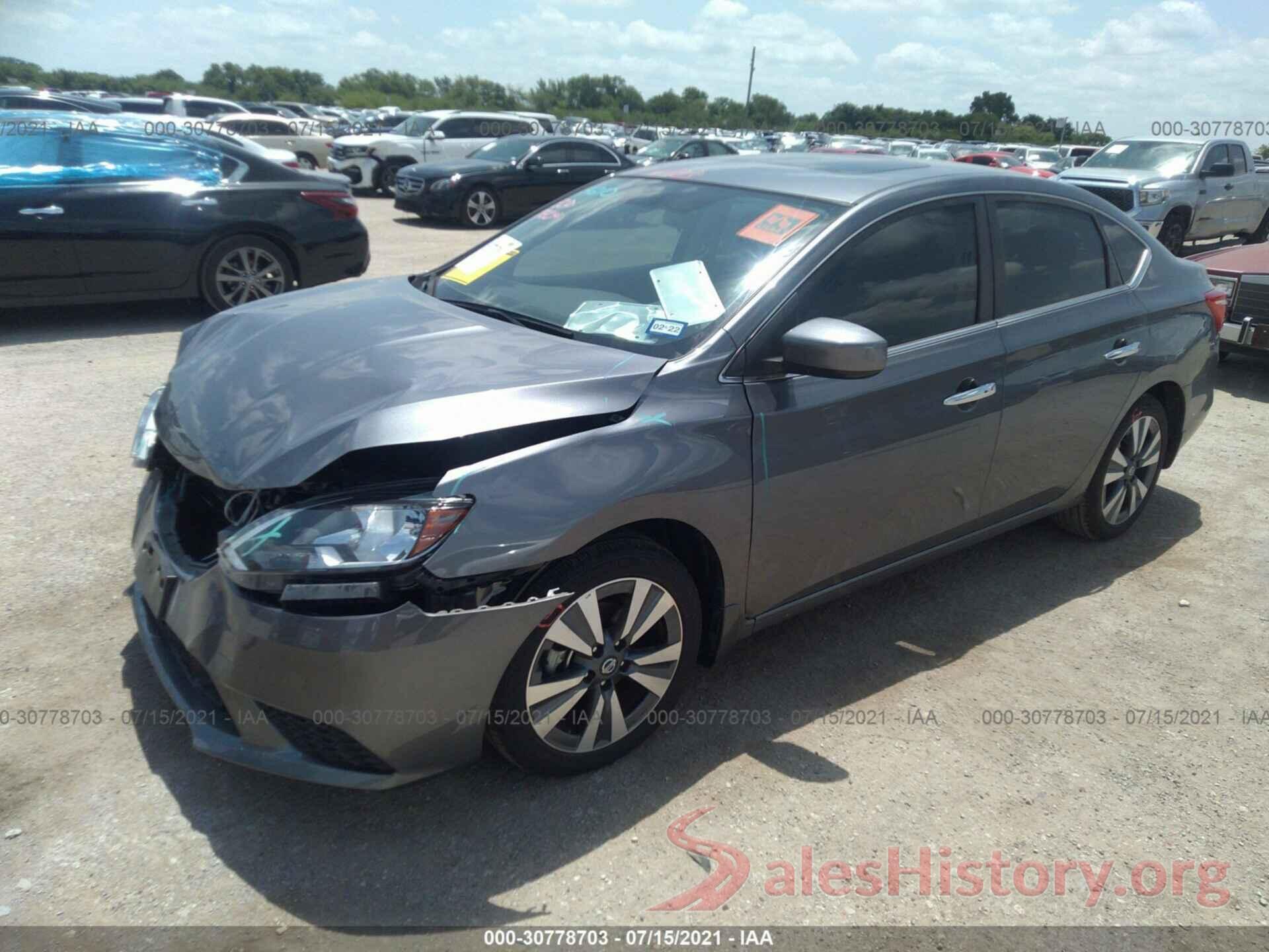 3N1AB7AP5KY447681 2019 NISSAN SENTRA