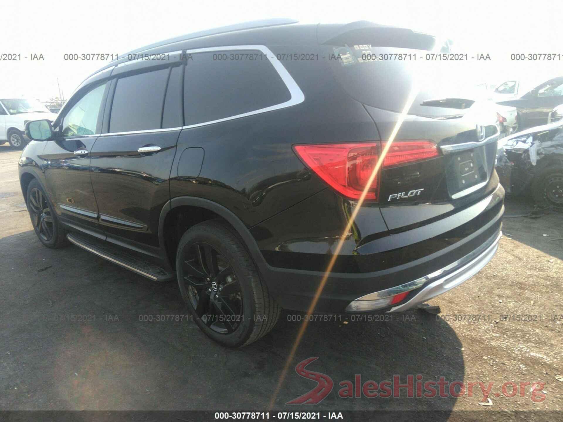 5FNYF6H07GB124707 2016 HONDA PILOT