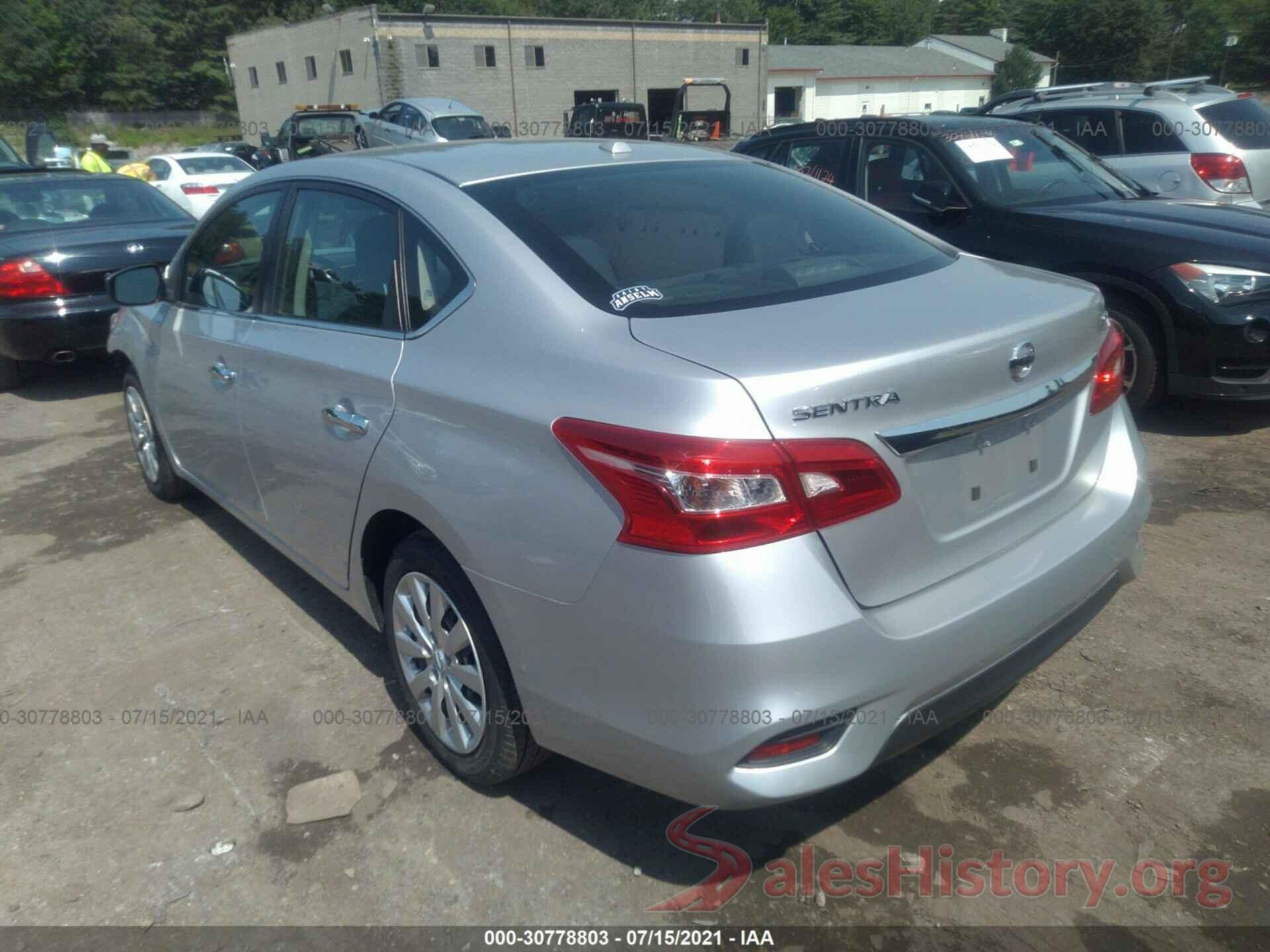 3N1AB7AP6HY287870 2017 NISSAN SENTRA