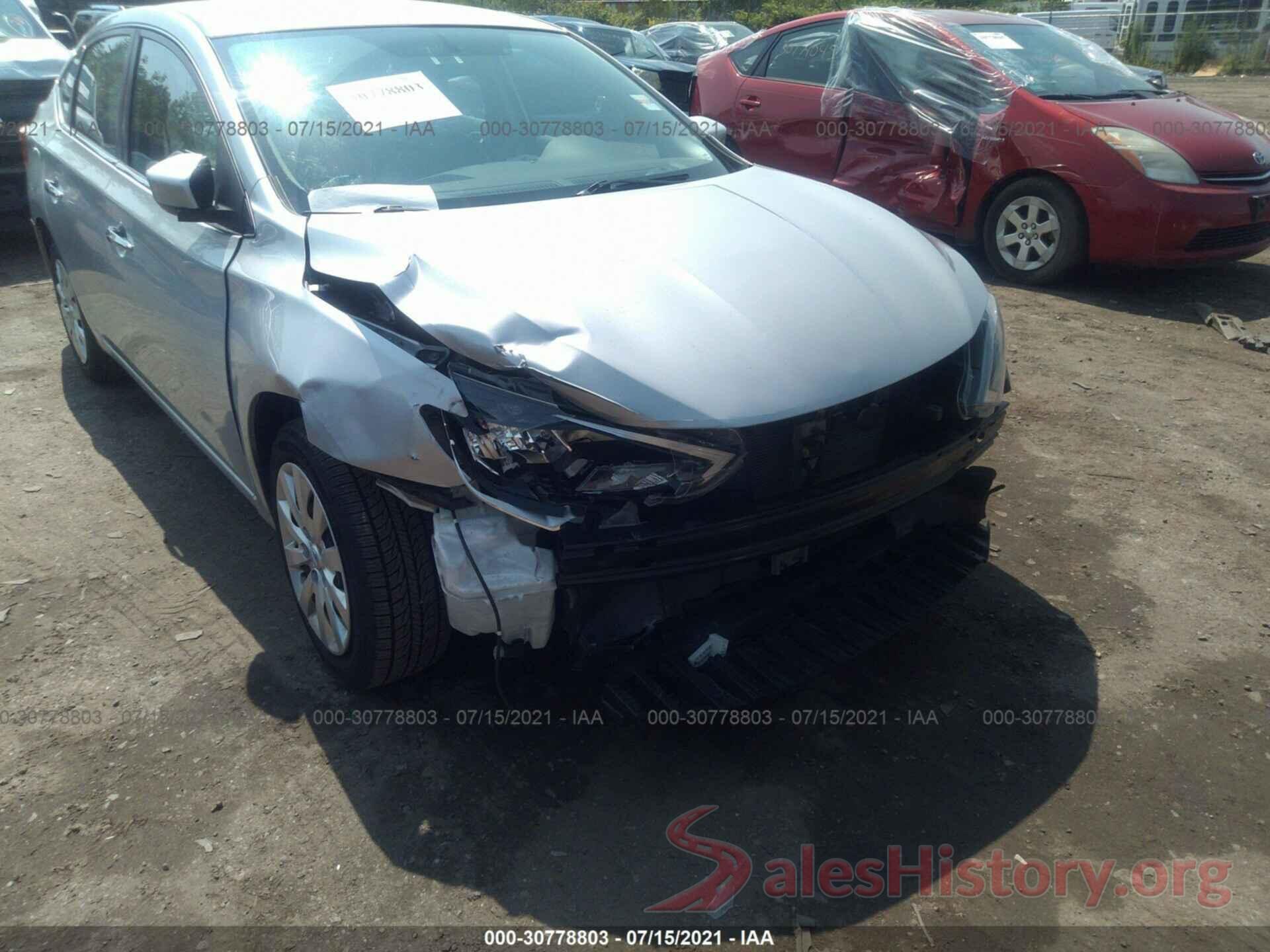 3N1AB7AP6HY287870 2017 NISSAN SENTRA