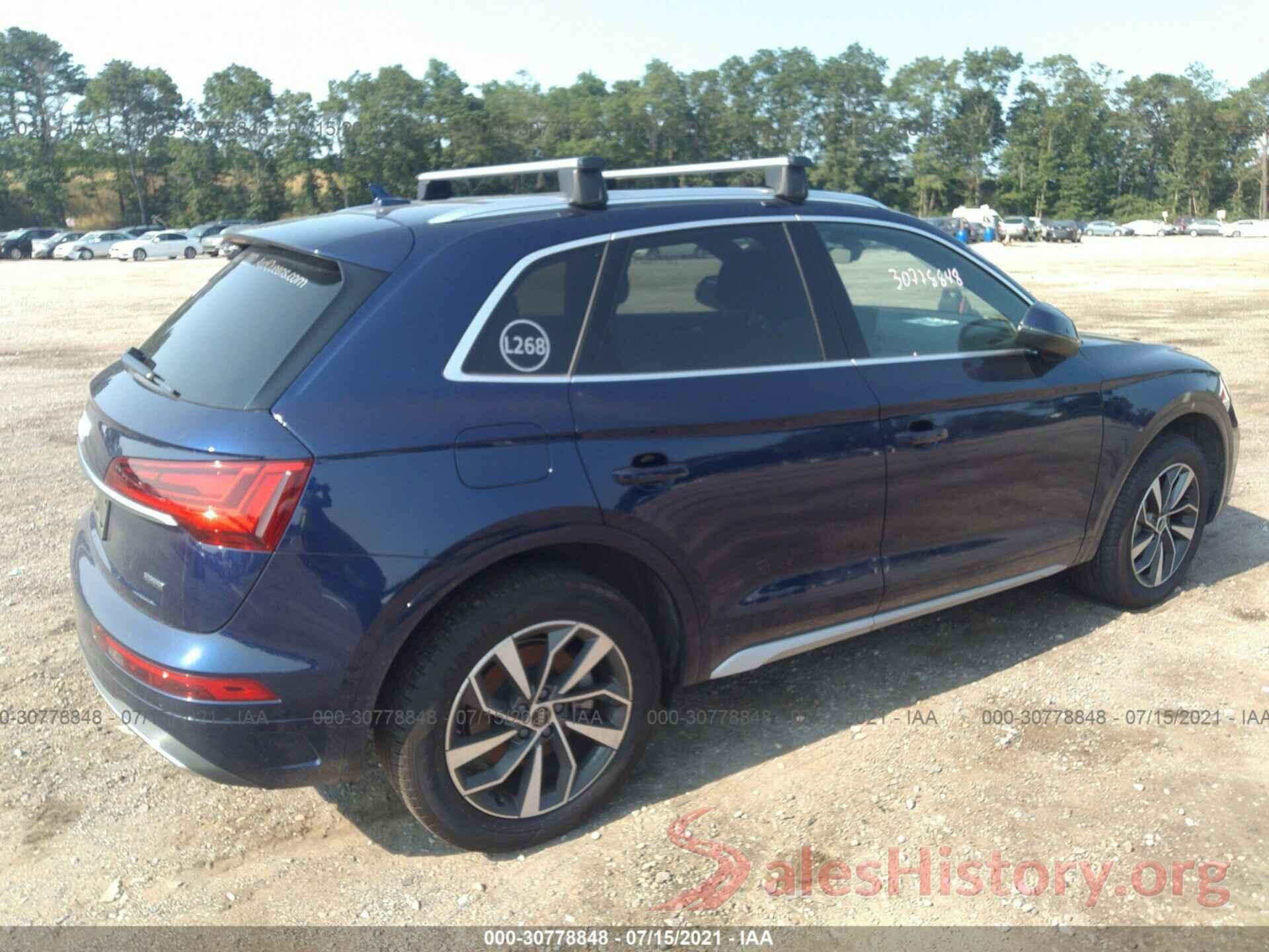 WA1AAAFY1M2007614 2021 AUDI Q5