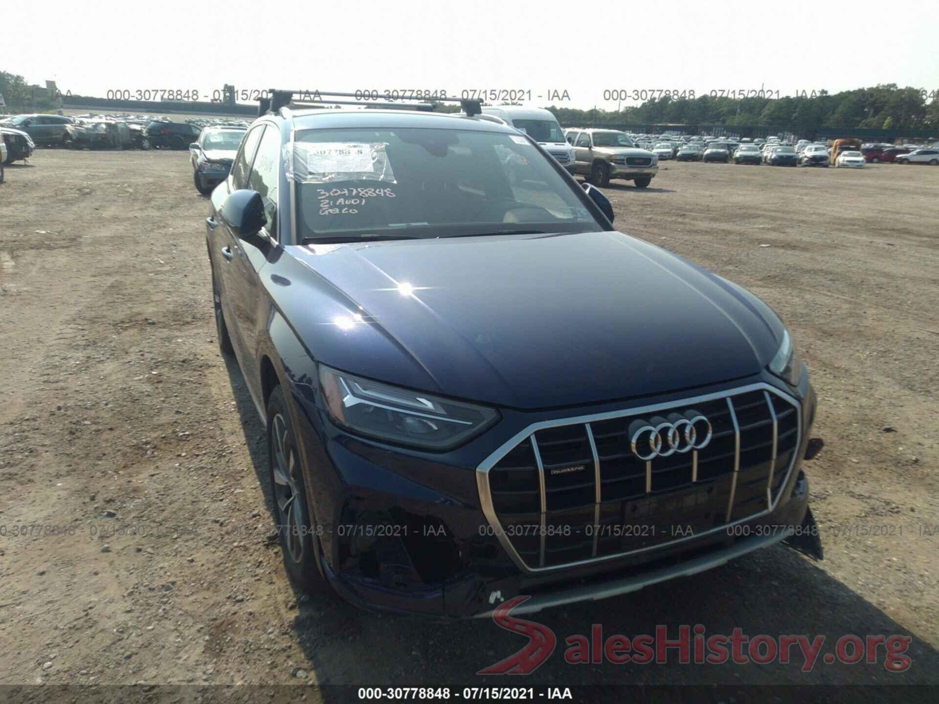 WA1AAAFY1M2007614 2021 AUDI Q5