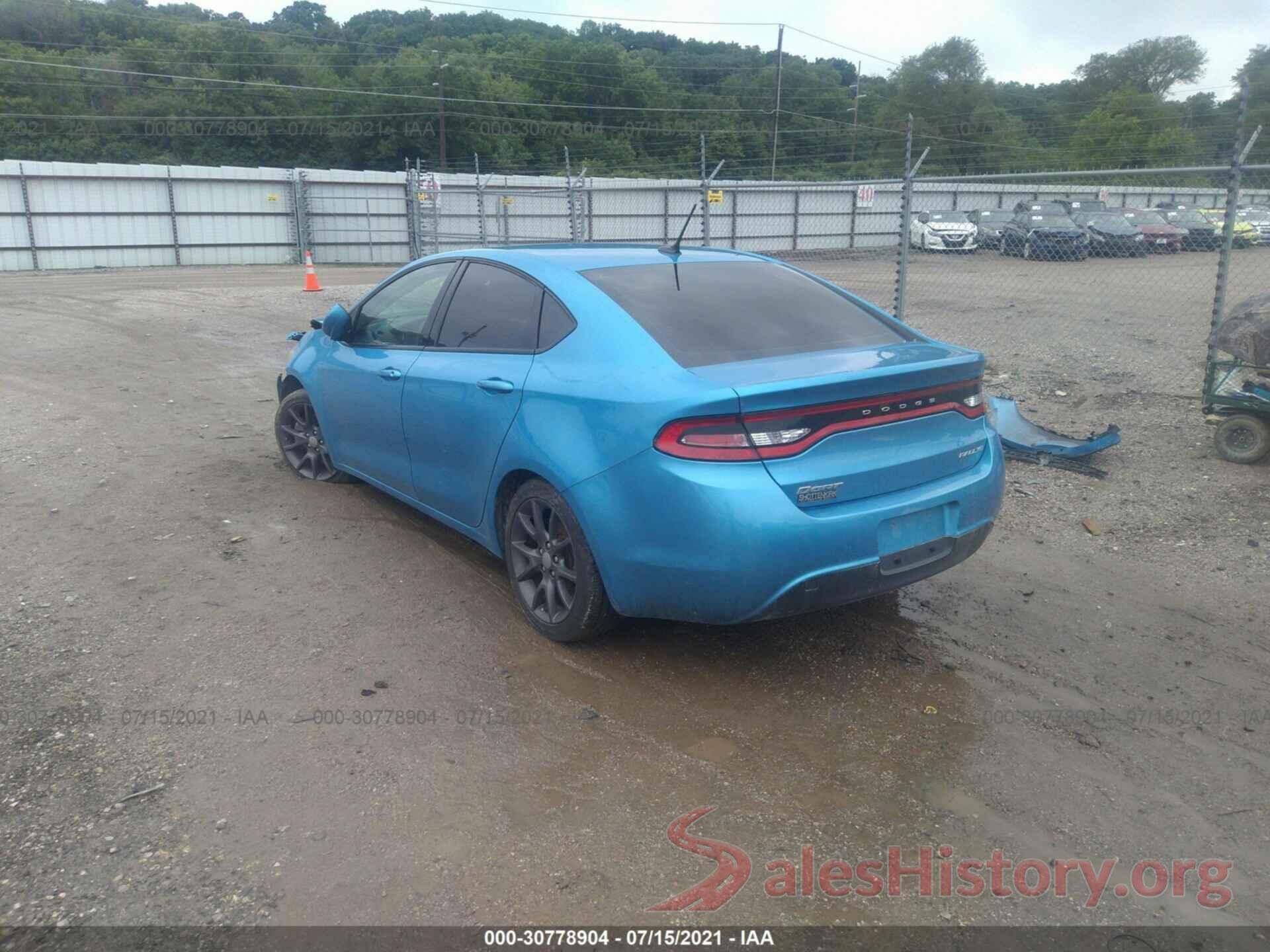 1C3CDFFA0GD817738 2016 DODGE DART