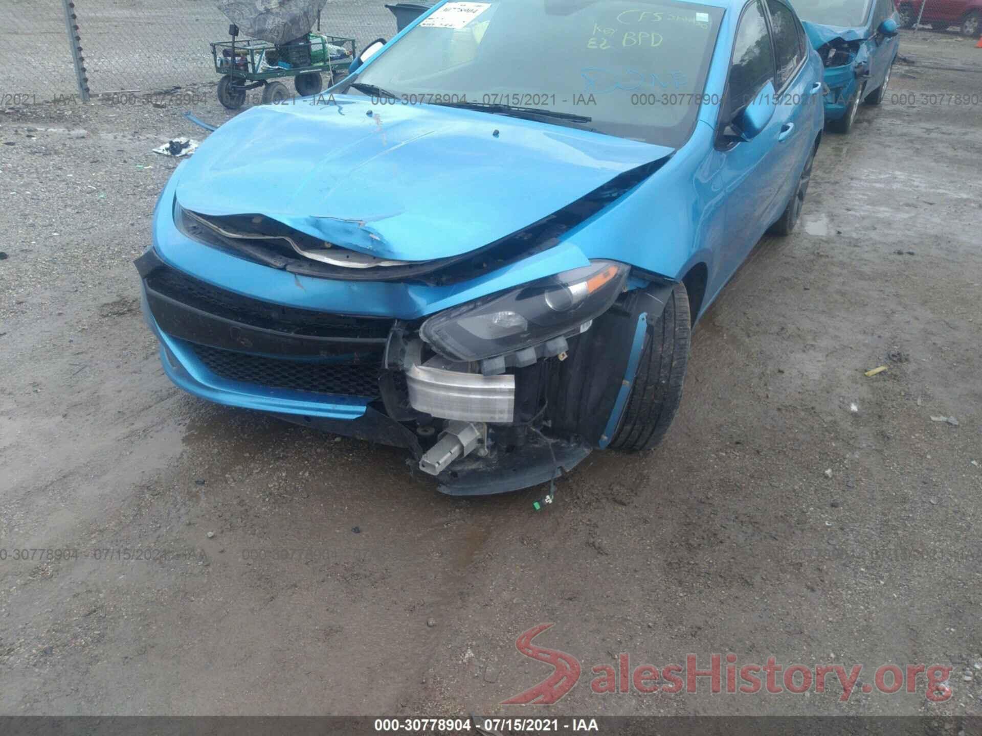 1C3CDFFA0GD817738 2016 DODGE DART