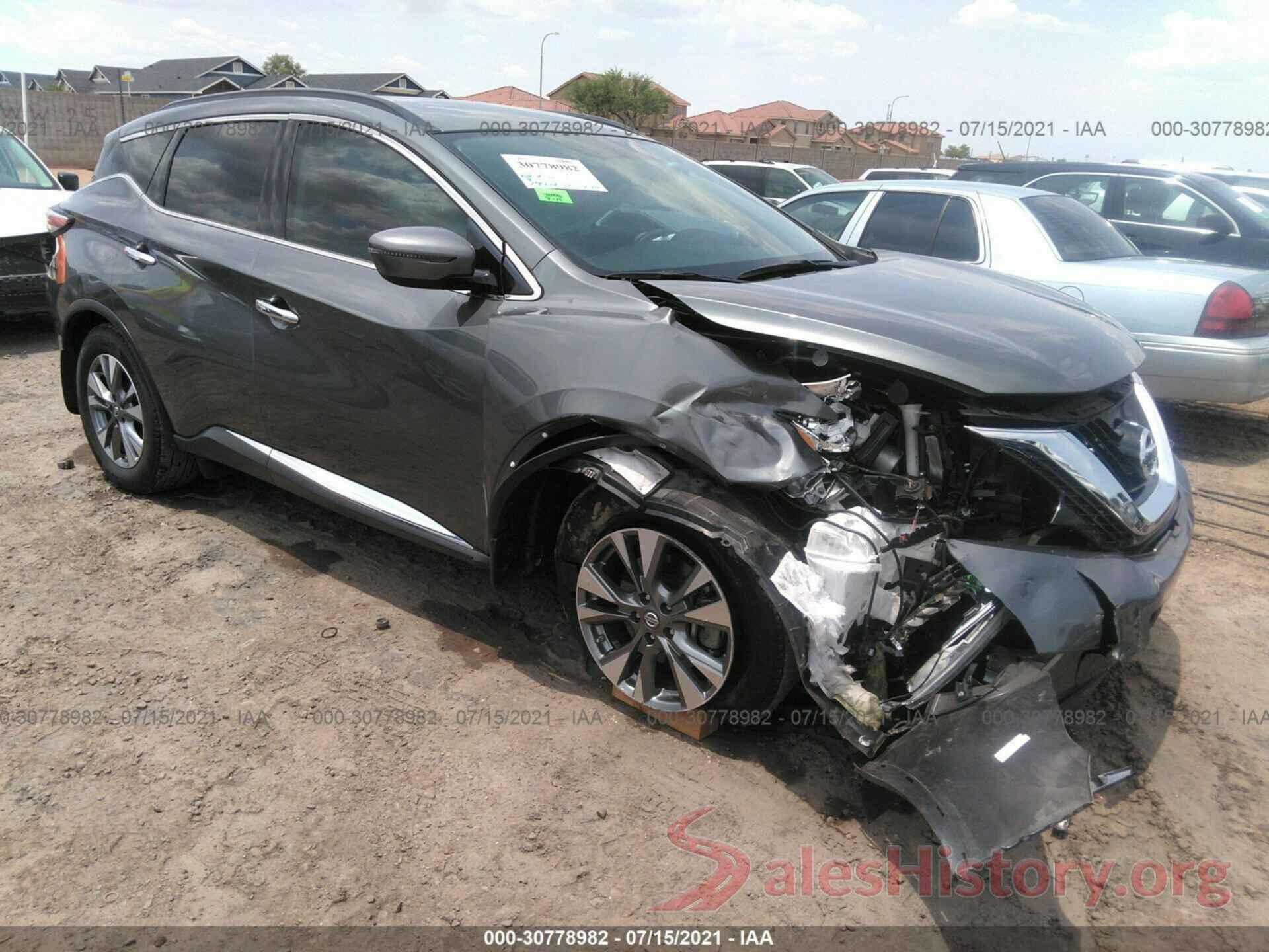 5N1AZ2MG5HN139676 2017 NISSAN MURANO