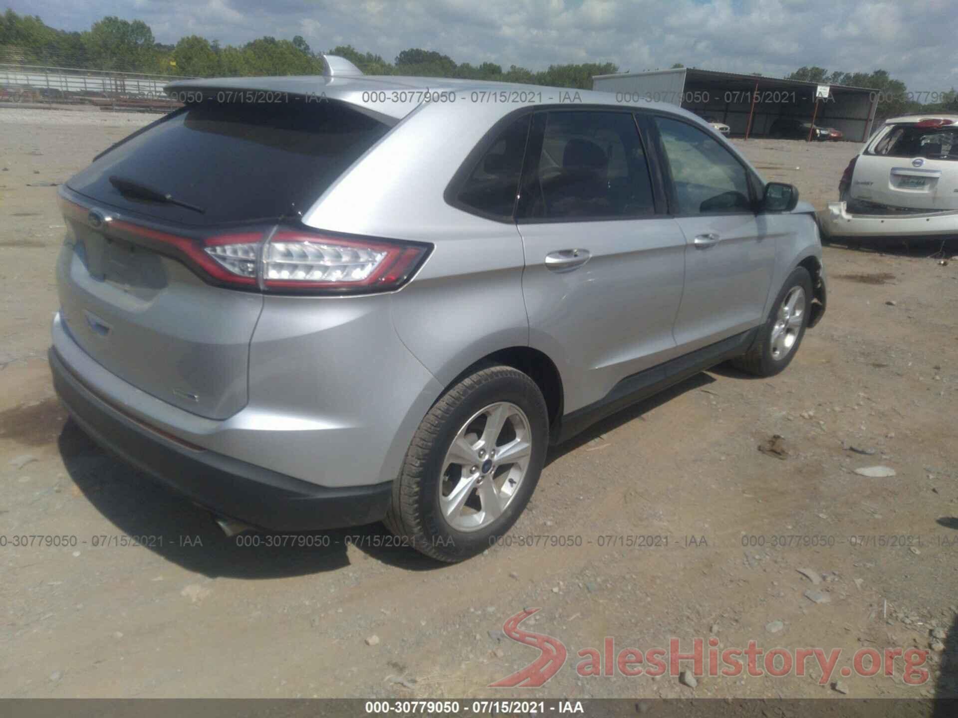 2FMPK4G98GBC23993 2016 FORD EDGE