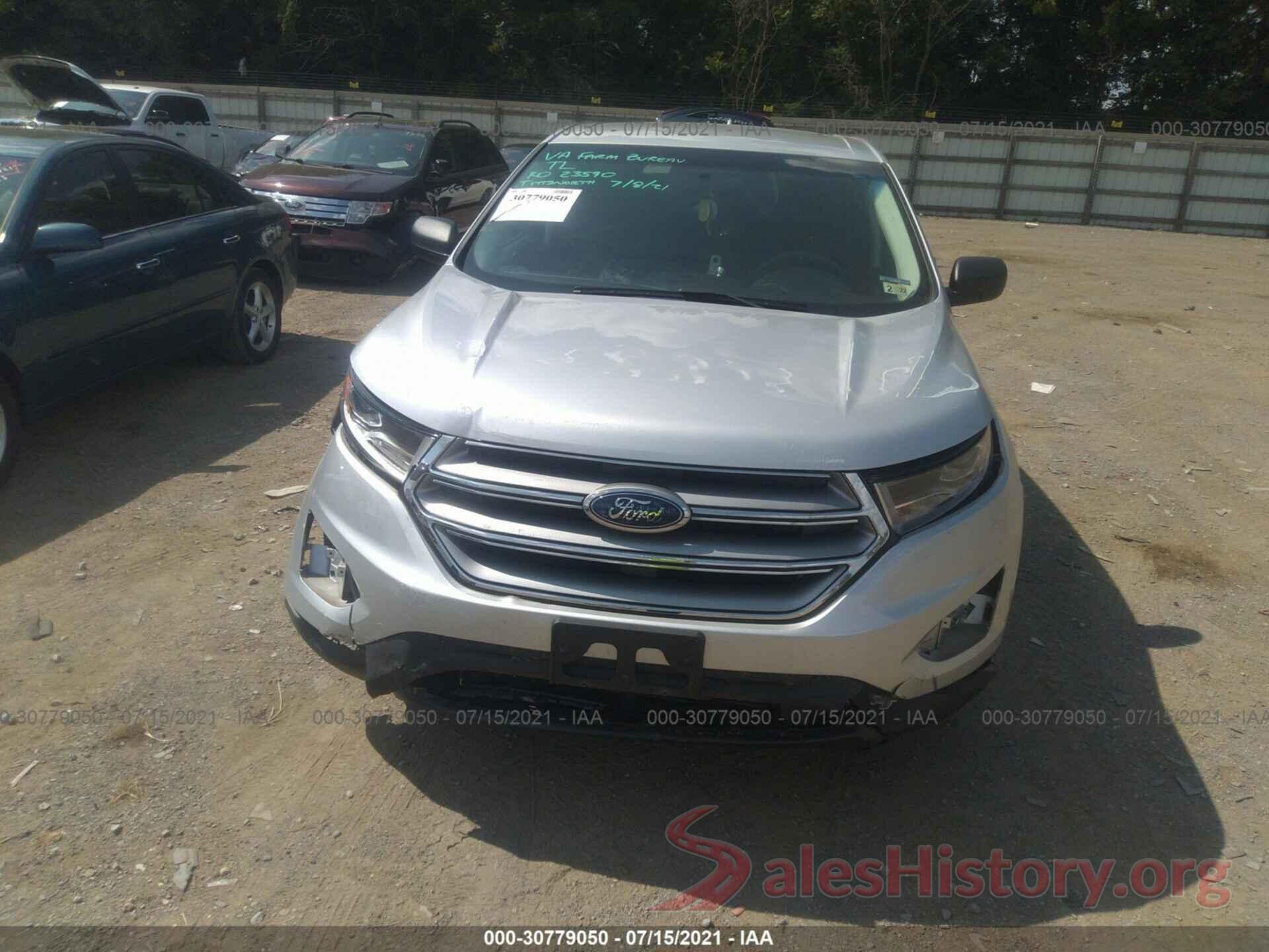 2FMPK4G98GBC23993 2016 FORD EDGE