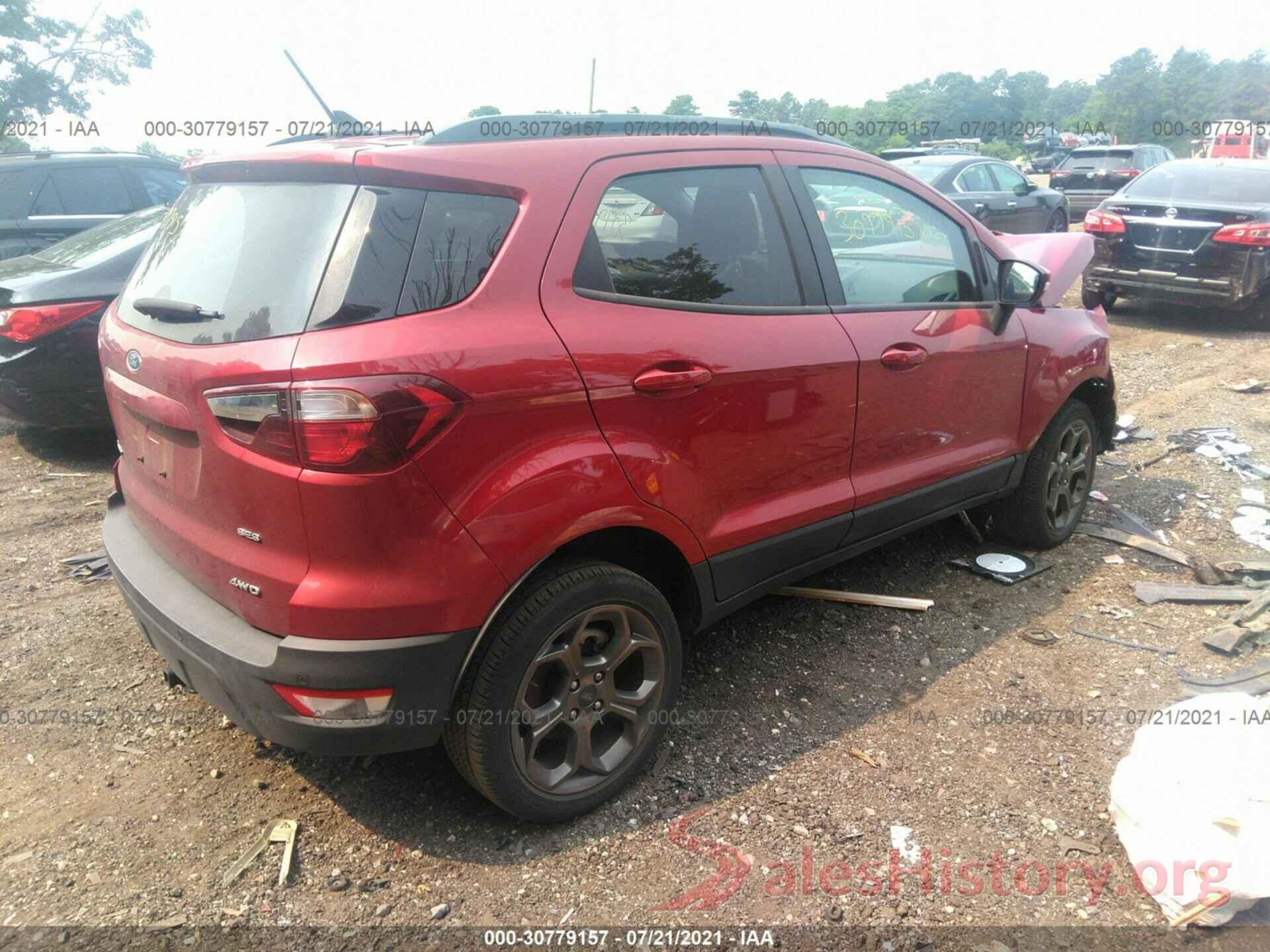 MAJ6P1CLXJC209950 2018 FORD ECOSPORT