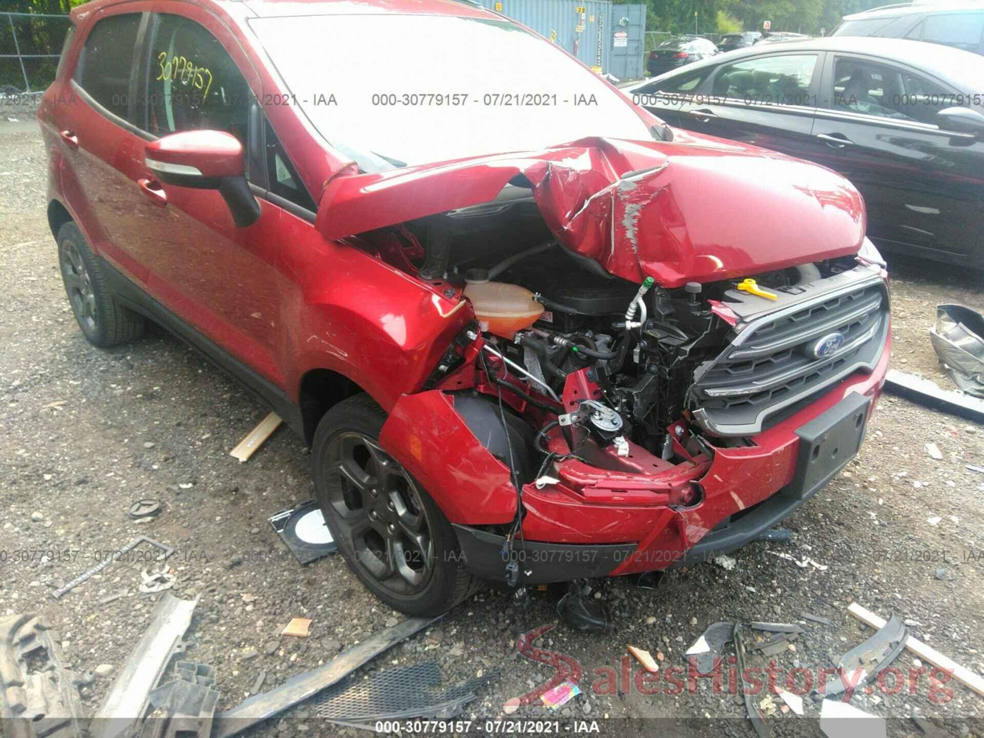 MAJ6P1CLXJC209950 2018 FORD ECOSPORT