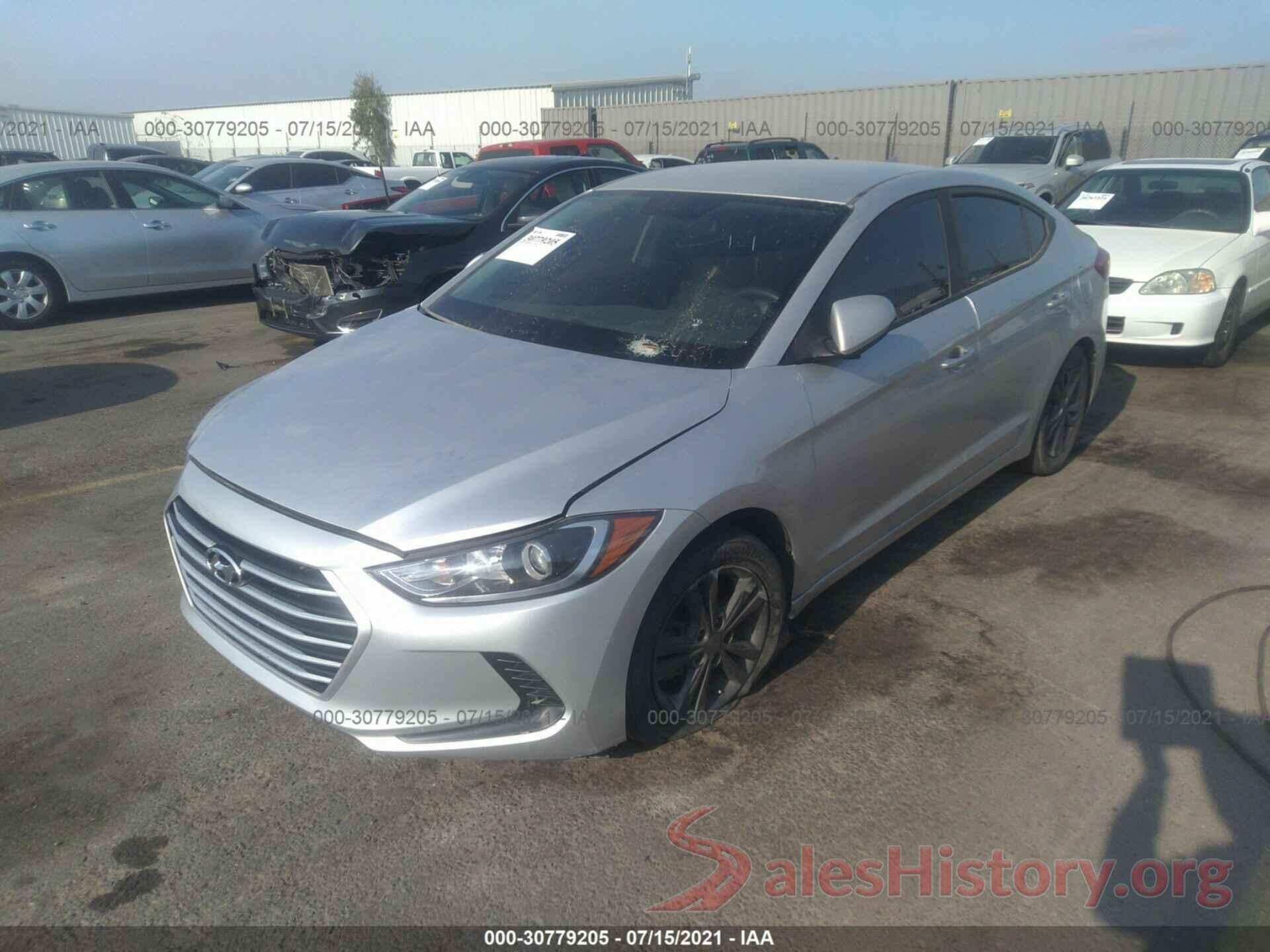 5NPD84LF2JH357637 2018 HYUNDAI ELANTRA