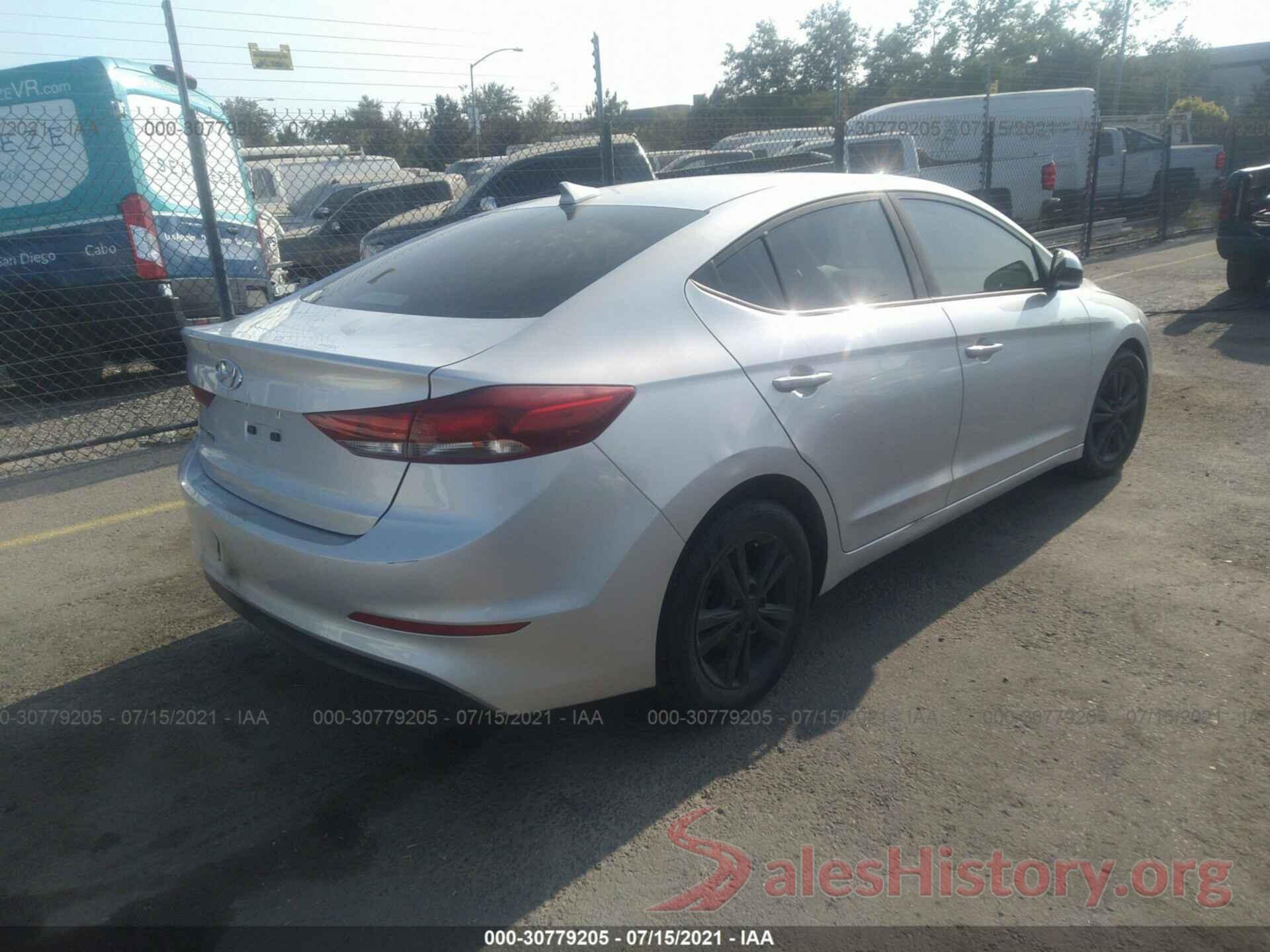 5NPD84LF2JH357637 2018 HYUNDAI ELANTRA