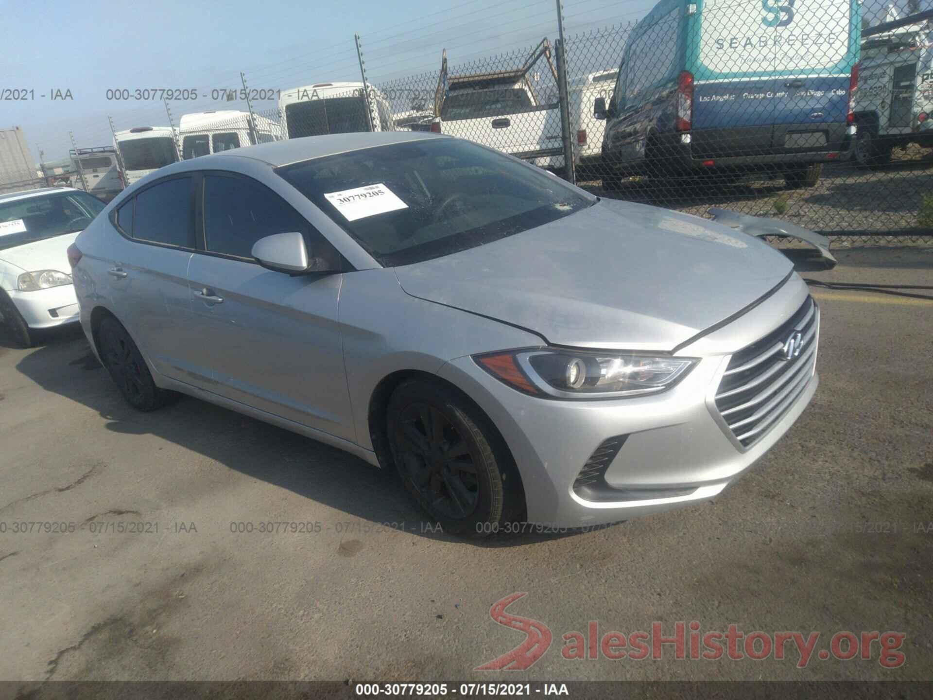 5NPD84LF2JH357637 2018 HYUNDAI ELANTRA