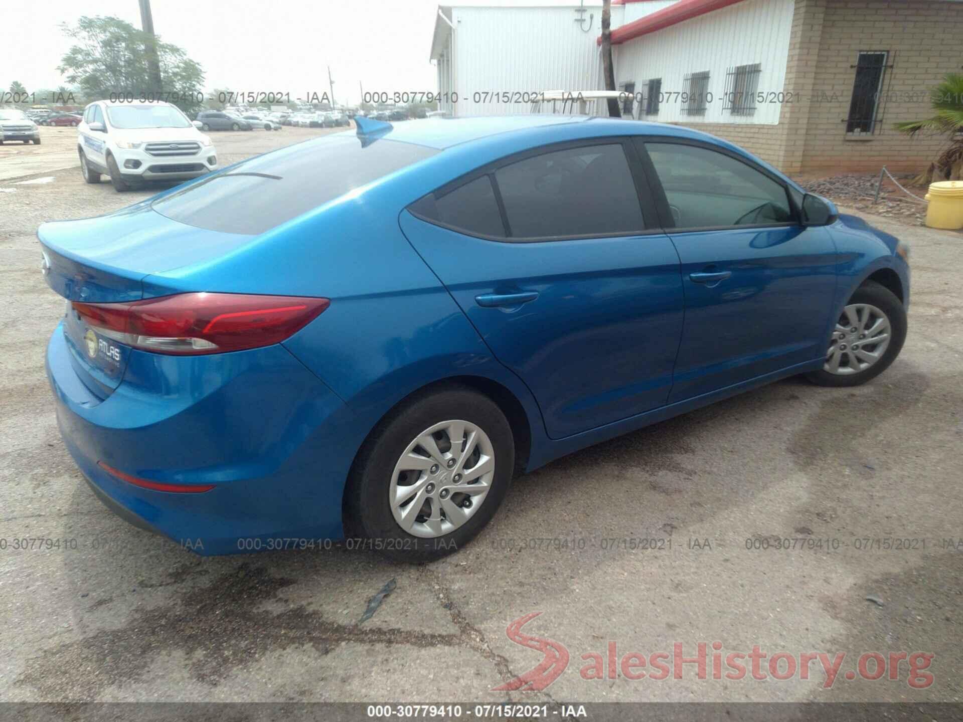 5NPD74LF0HH164884 2017 HYUNDAI ELANTRA