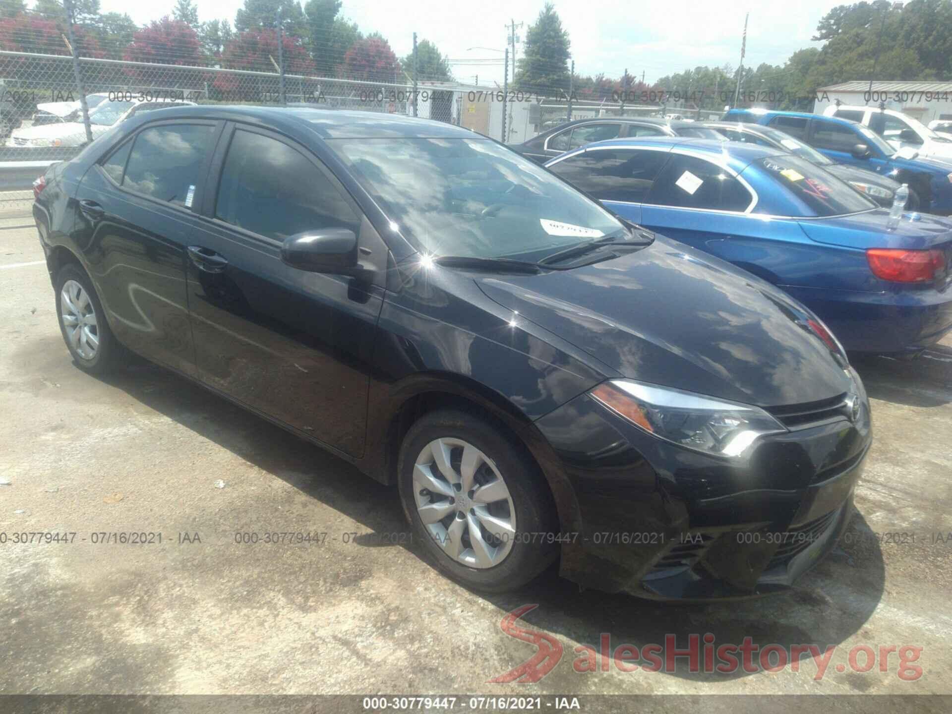 2T1BURHE5GC564549 2016 TOYOTA COROLLA