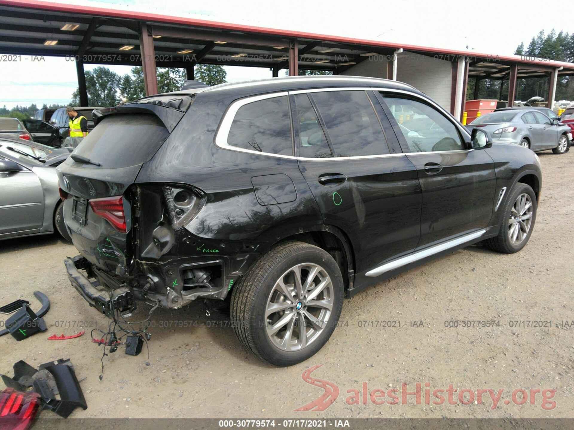 5UXTR9C59KLP81227 2019 BMW X3