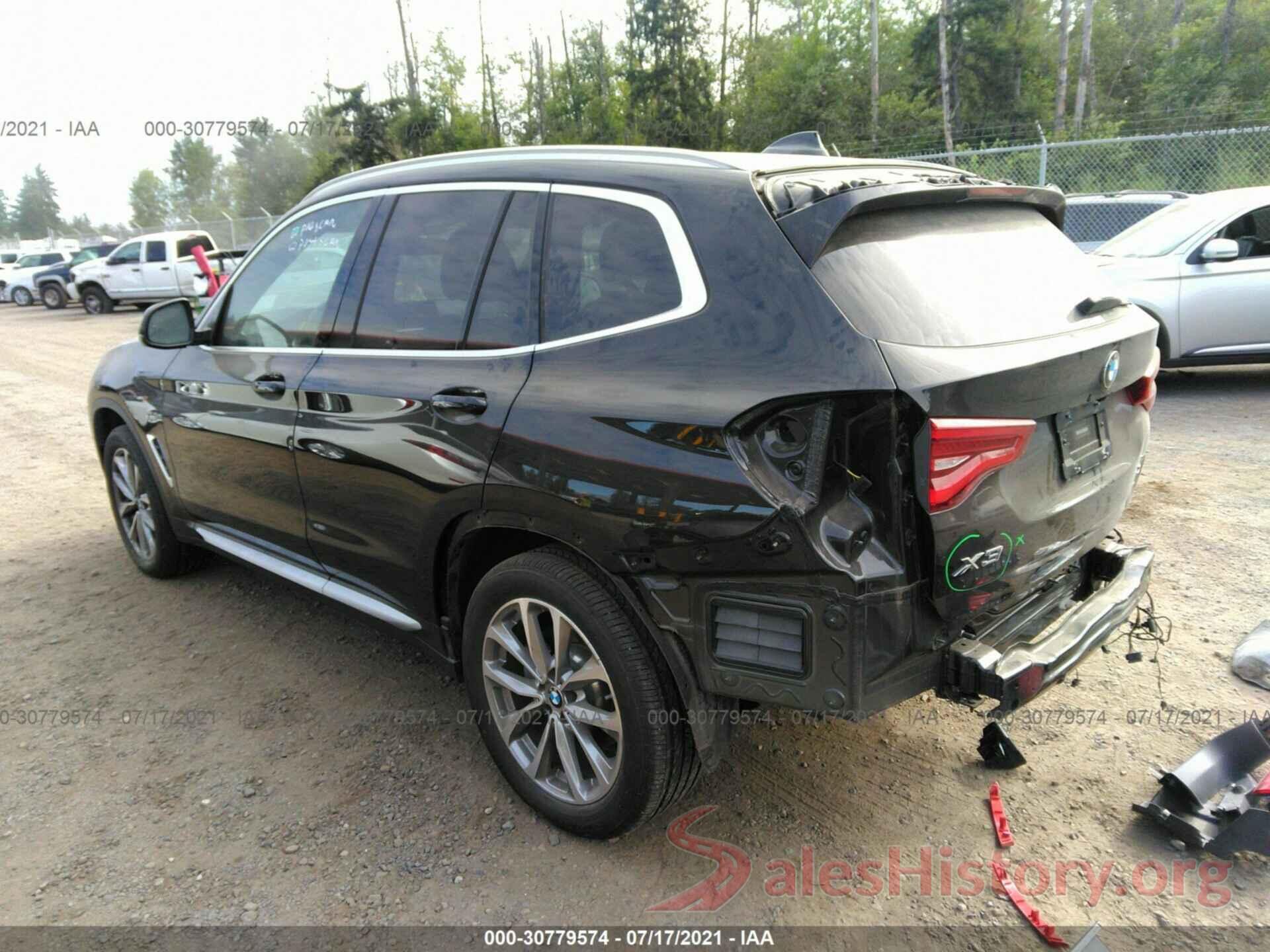 5UXTR9C59KLP81227 2019 BMW X3