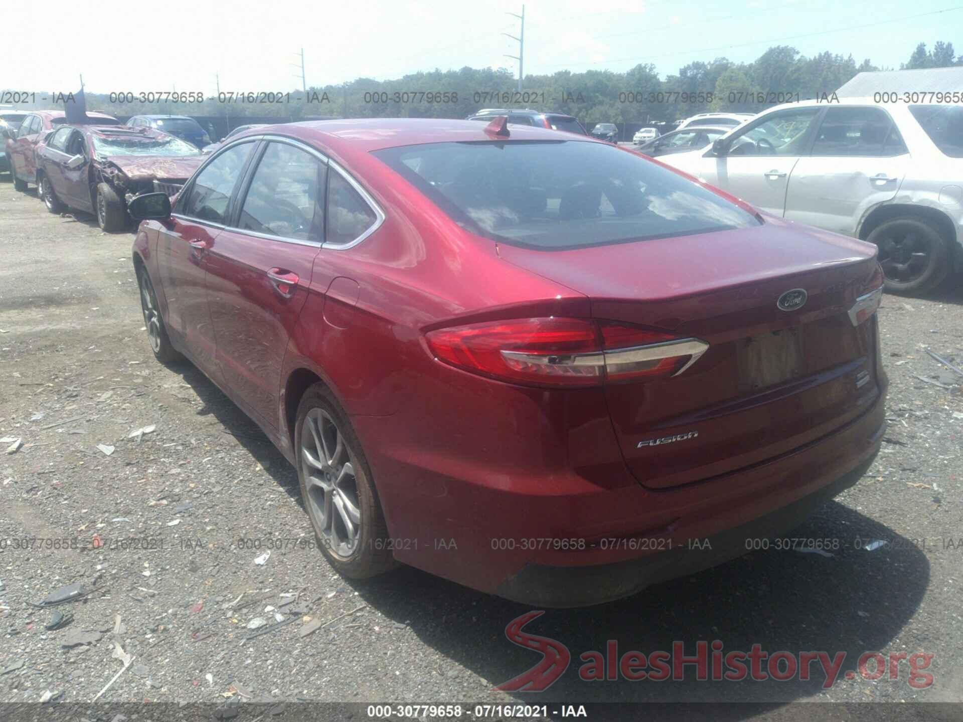 3FA6P0CD0KR163552 2019 FORD FUSION