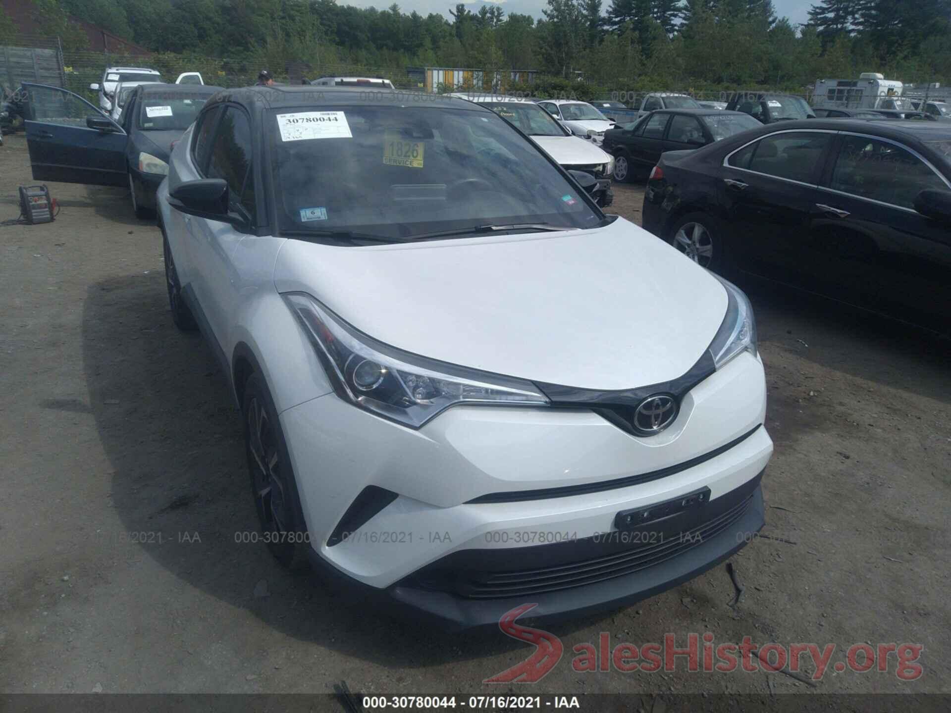 NMTKHMBX2KR081438 2019 TOYOTA C-HR