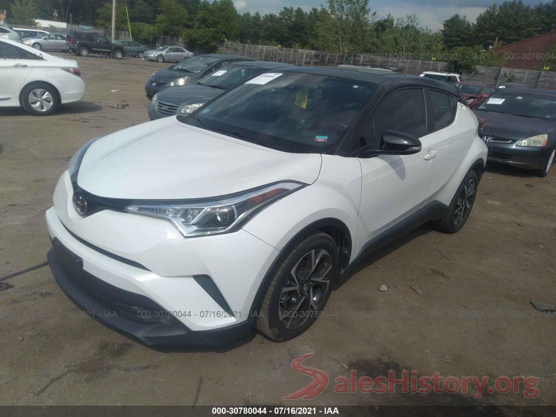 NMTKHMBX2KR081438 2019 TOYOTA C-HR