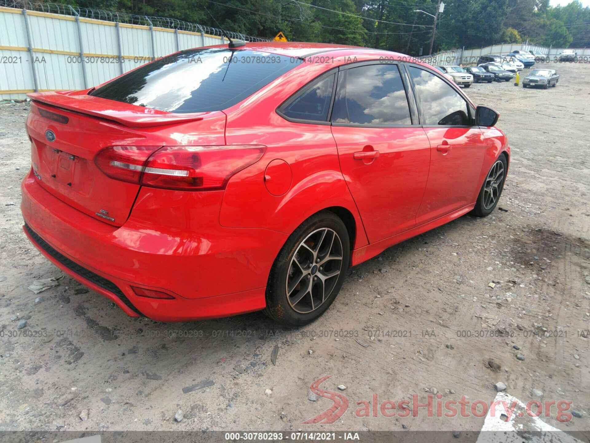 1FADP3F20GL207283 2016 FORD FOCUS