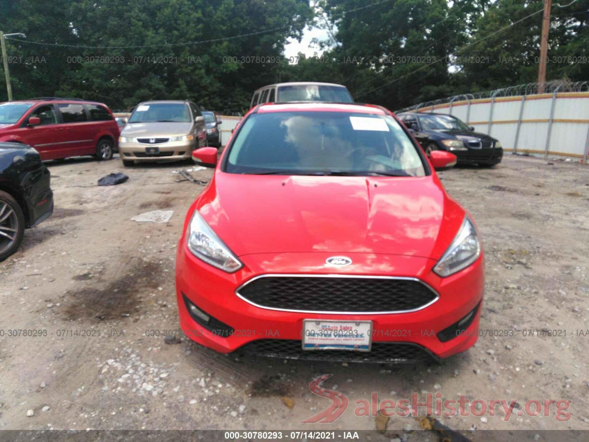 1FADP3F20GL207283 2016 FORD FOCUS