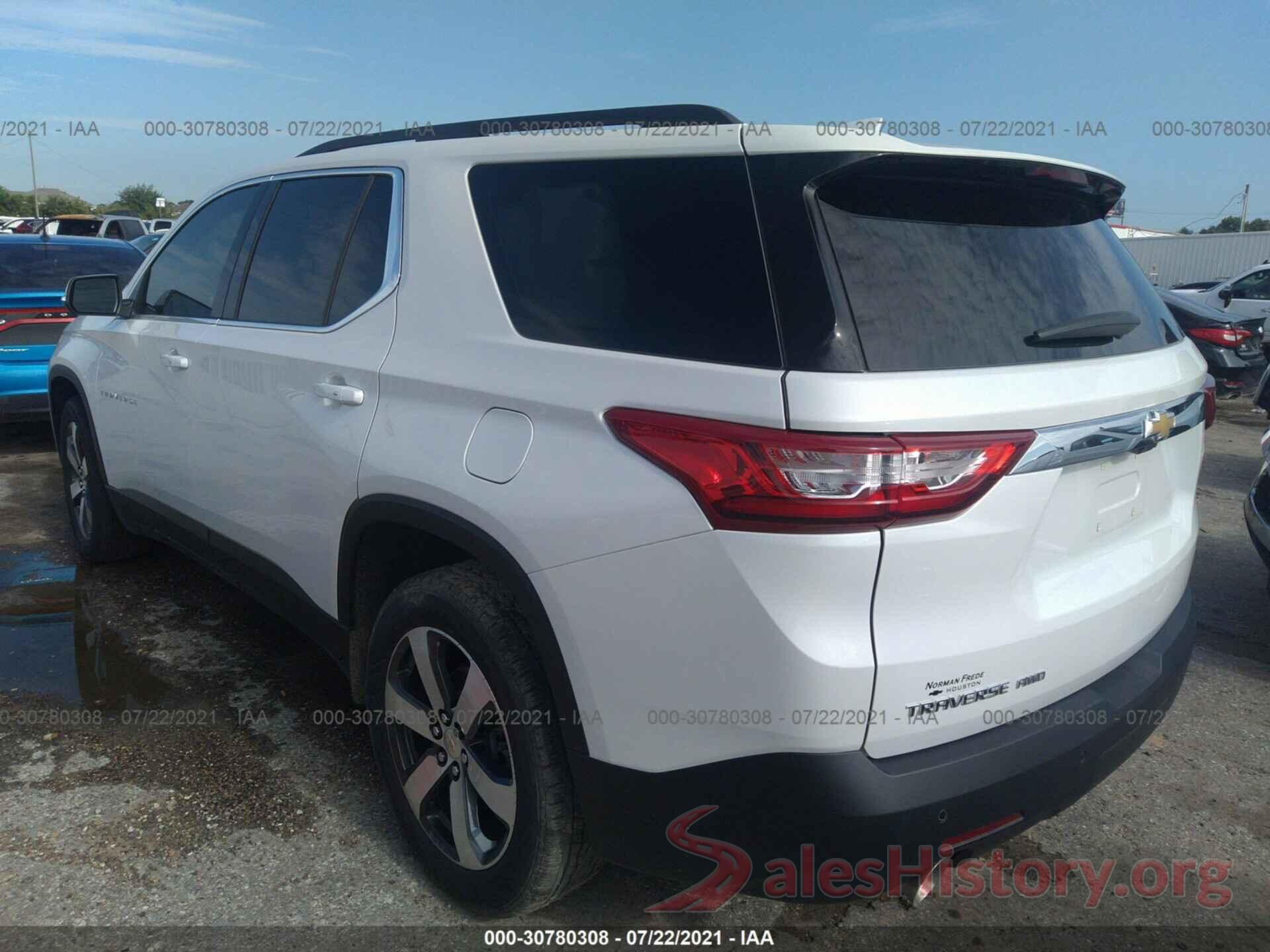 1GNEVHKW3MJ202541 2021 CHEVROLET TRAVERSE