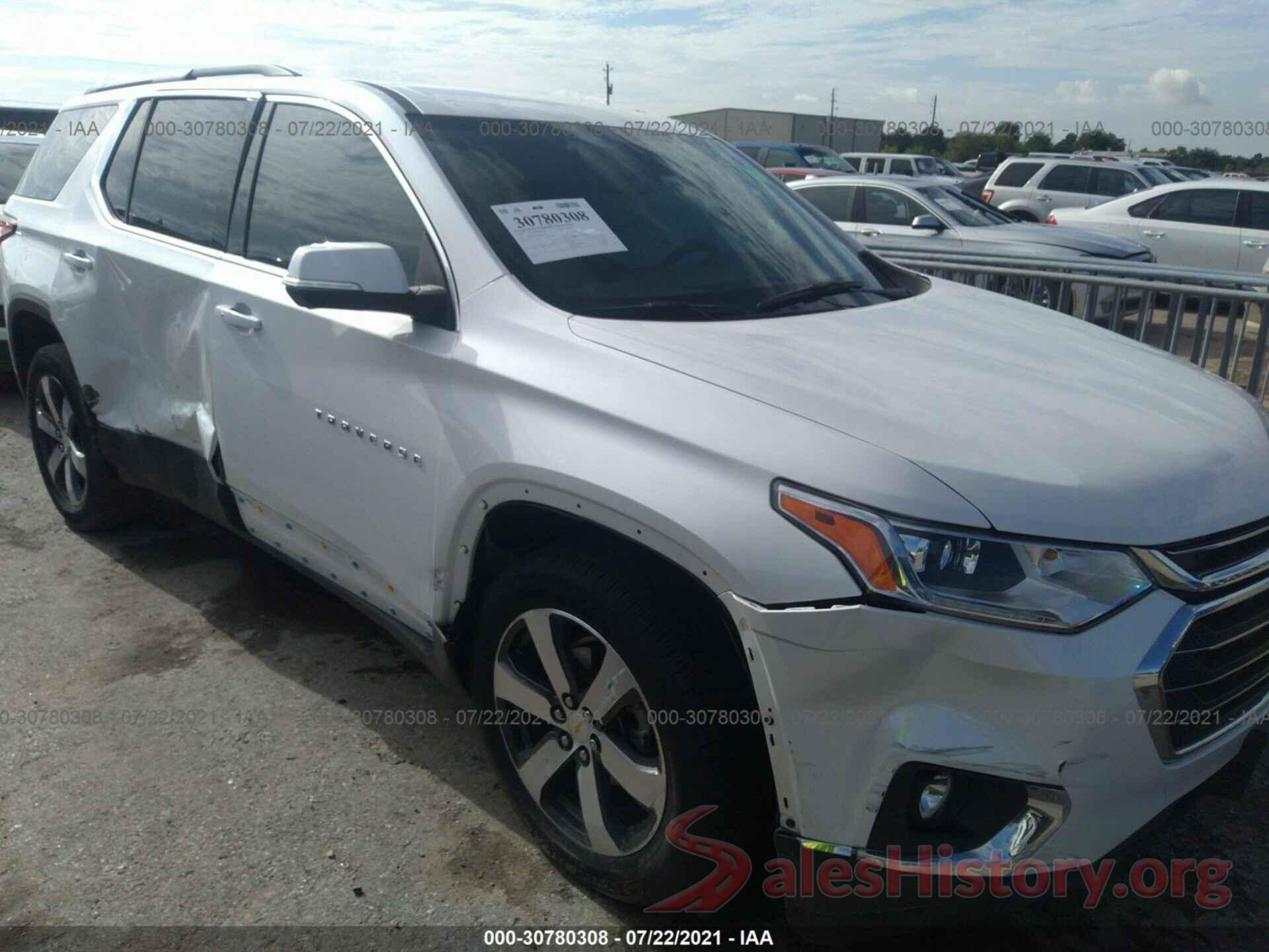 1GNEVHKW3MJ202541 2021 CHEVROLET TRAVERSE