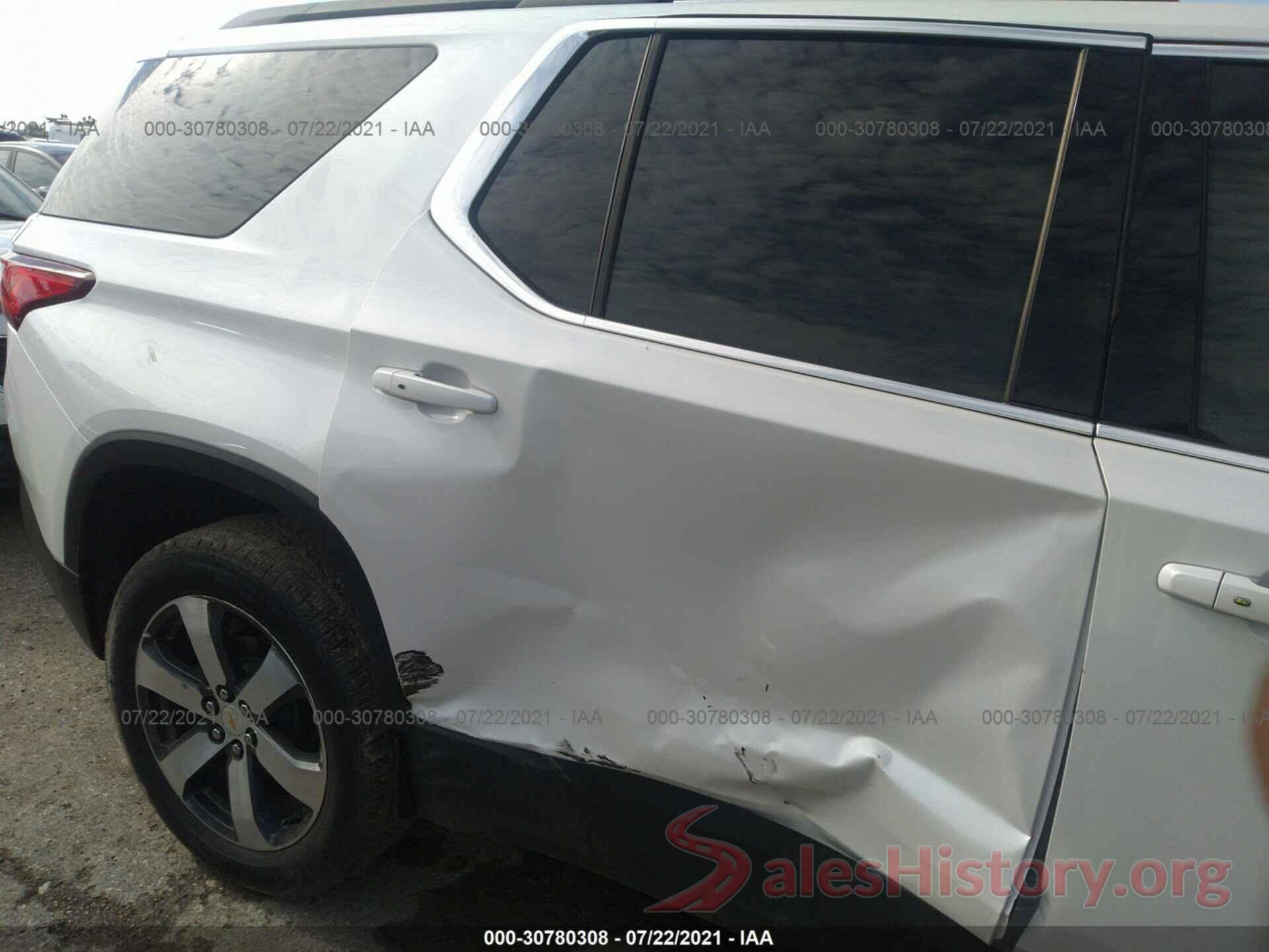 1GNEVHKW3MJ202541 2021 CHEVROLET TRAVERSE