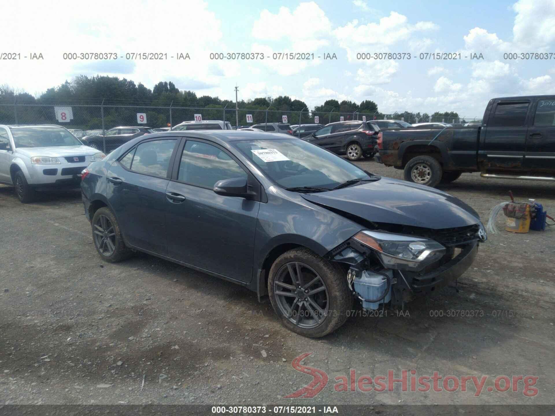 2T1BURHEXGC581640 2016 TOYOTA COROLLA