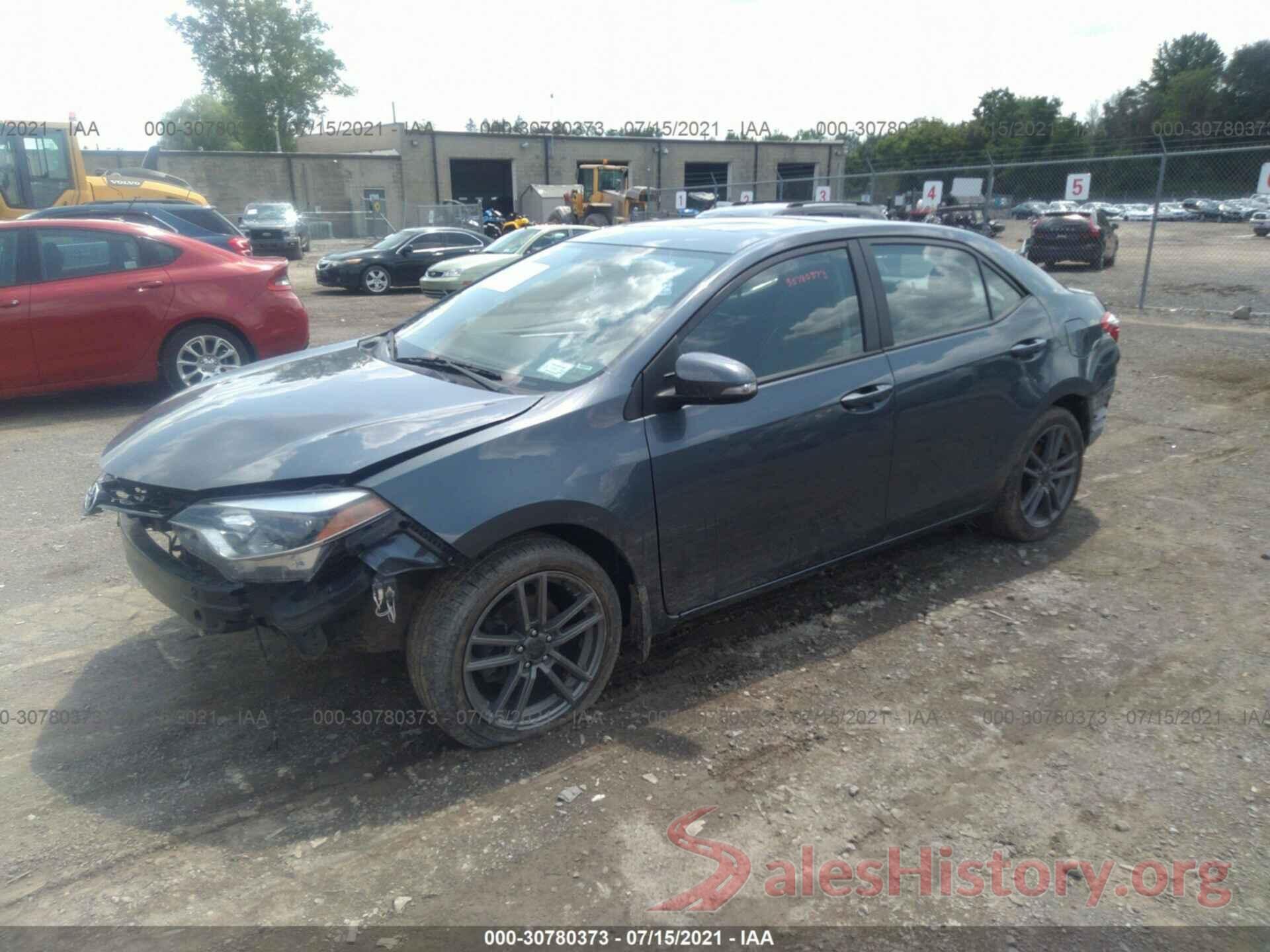 2T1BURHEXGC581640 2016 TOYOTA COROLLA