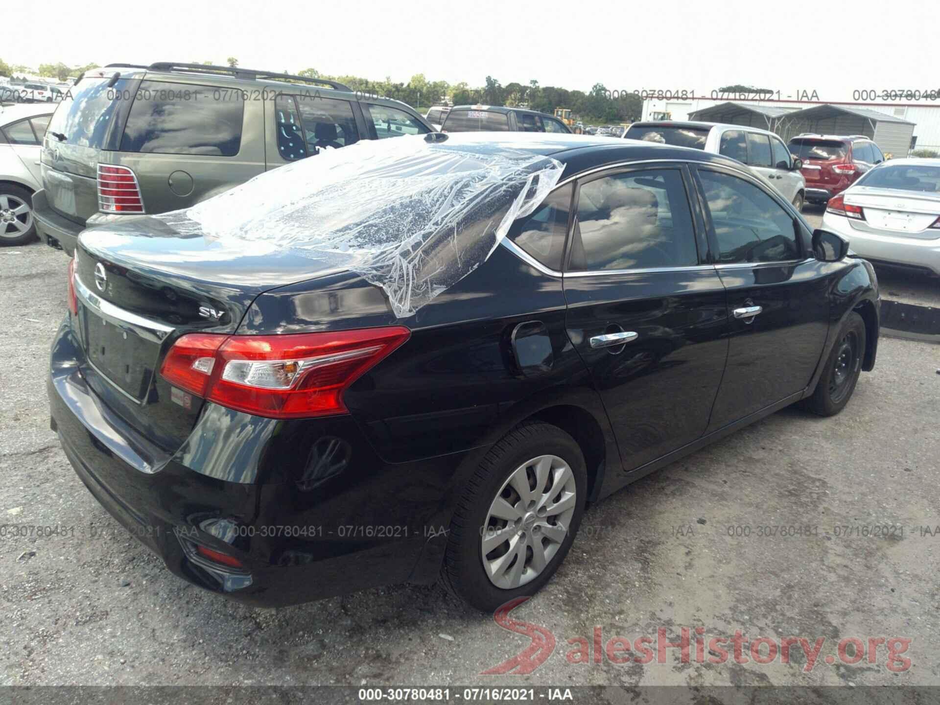 3N1AB7AP4HY410193 2017 NISSAN SENTRA