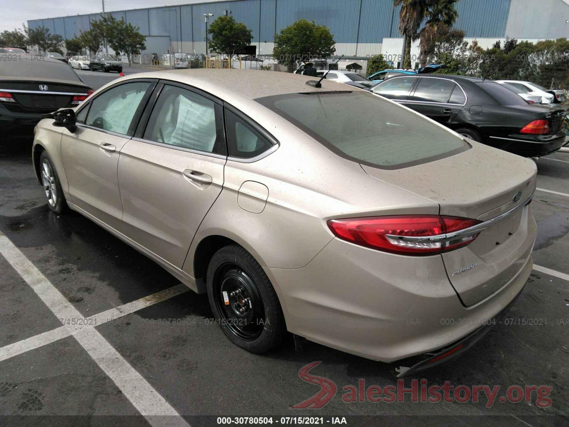 3FA6P0H7XHR286710 2017 FORD FUSION