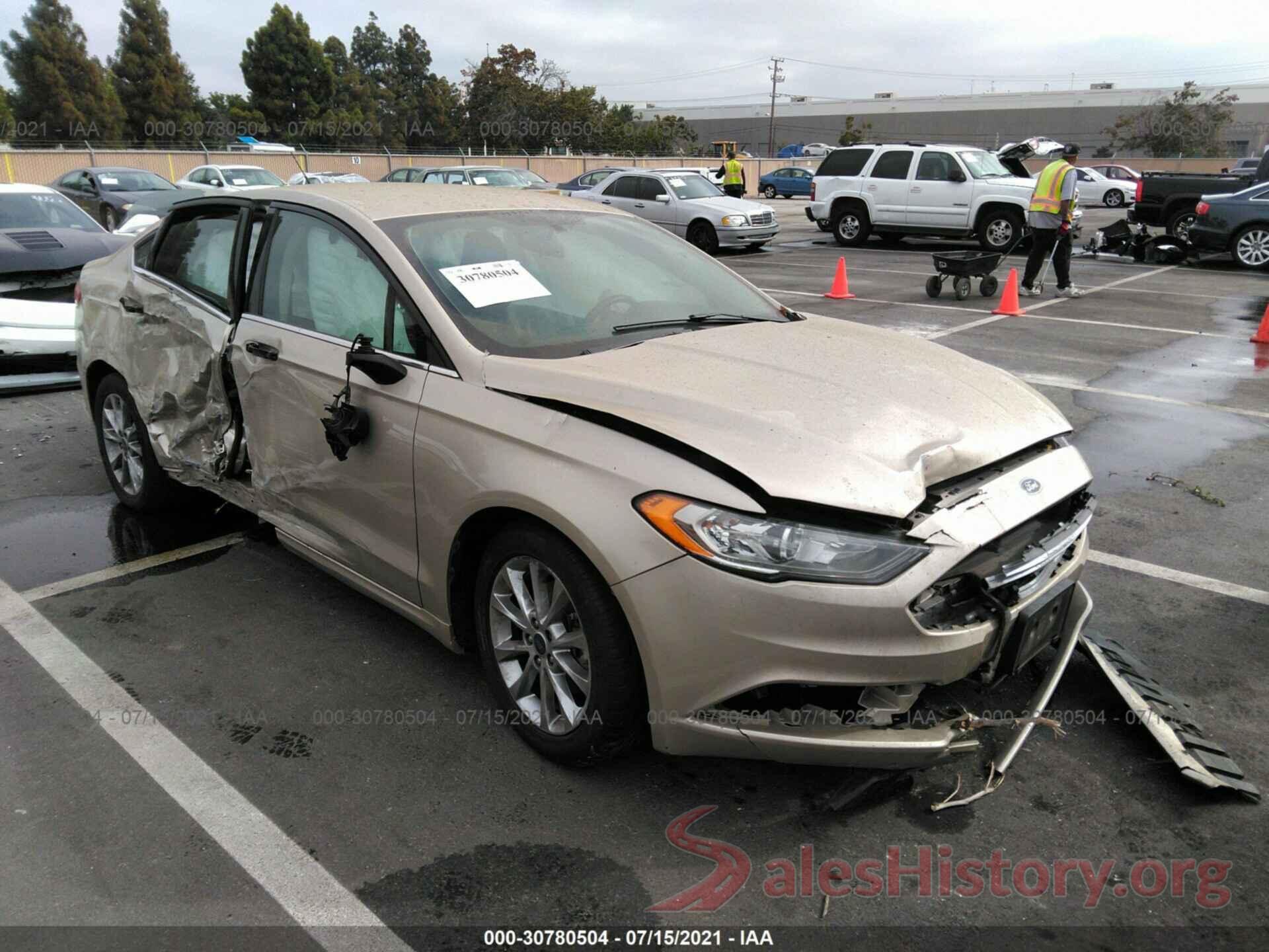 3FA6P0H7XHR286710 2017 FORD FUSION