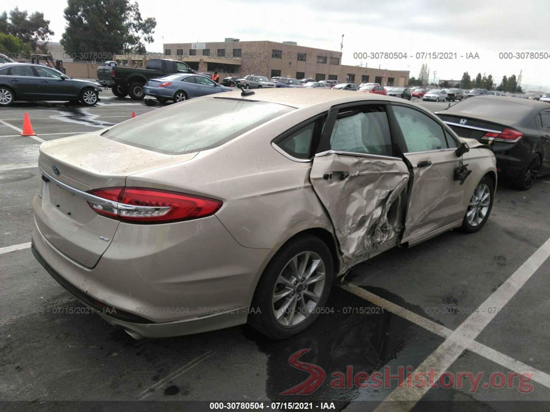 3FA6P0H7XHR286710 2017 FORD FUSION