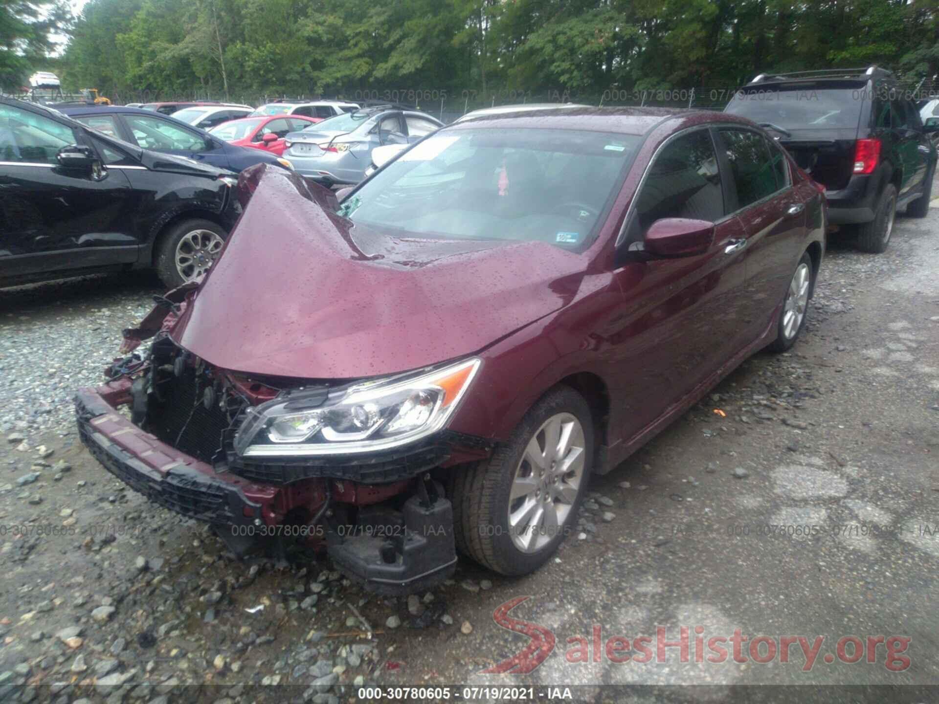 1HGCR2F5XGA052937 2016 HONDA ACCORD SEDAN