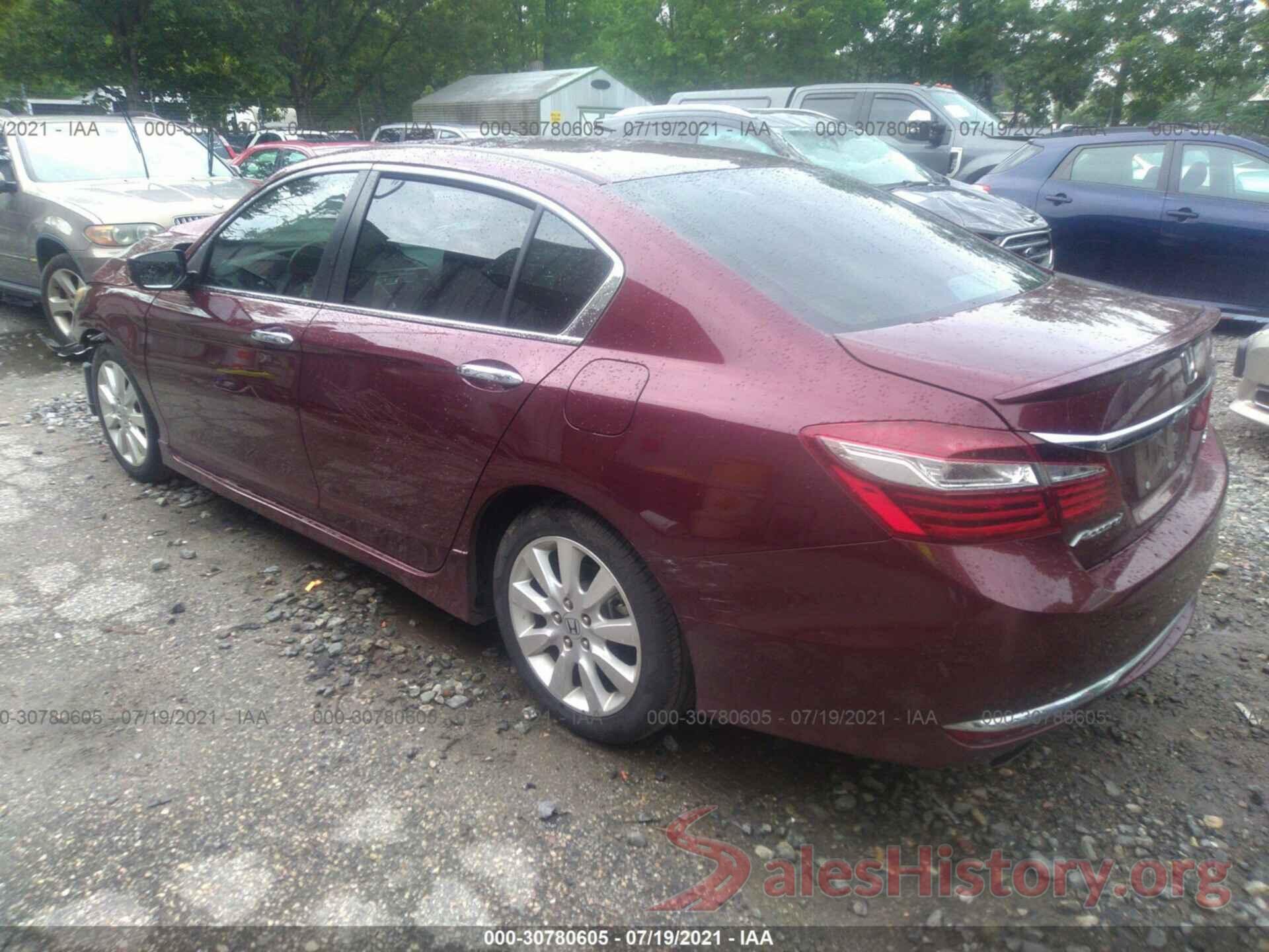 1HGCR2F5XGA052937 2016 HONDA ACCORD SEDAN